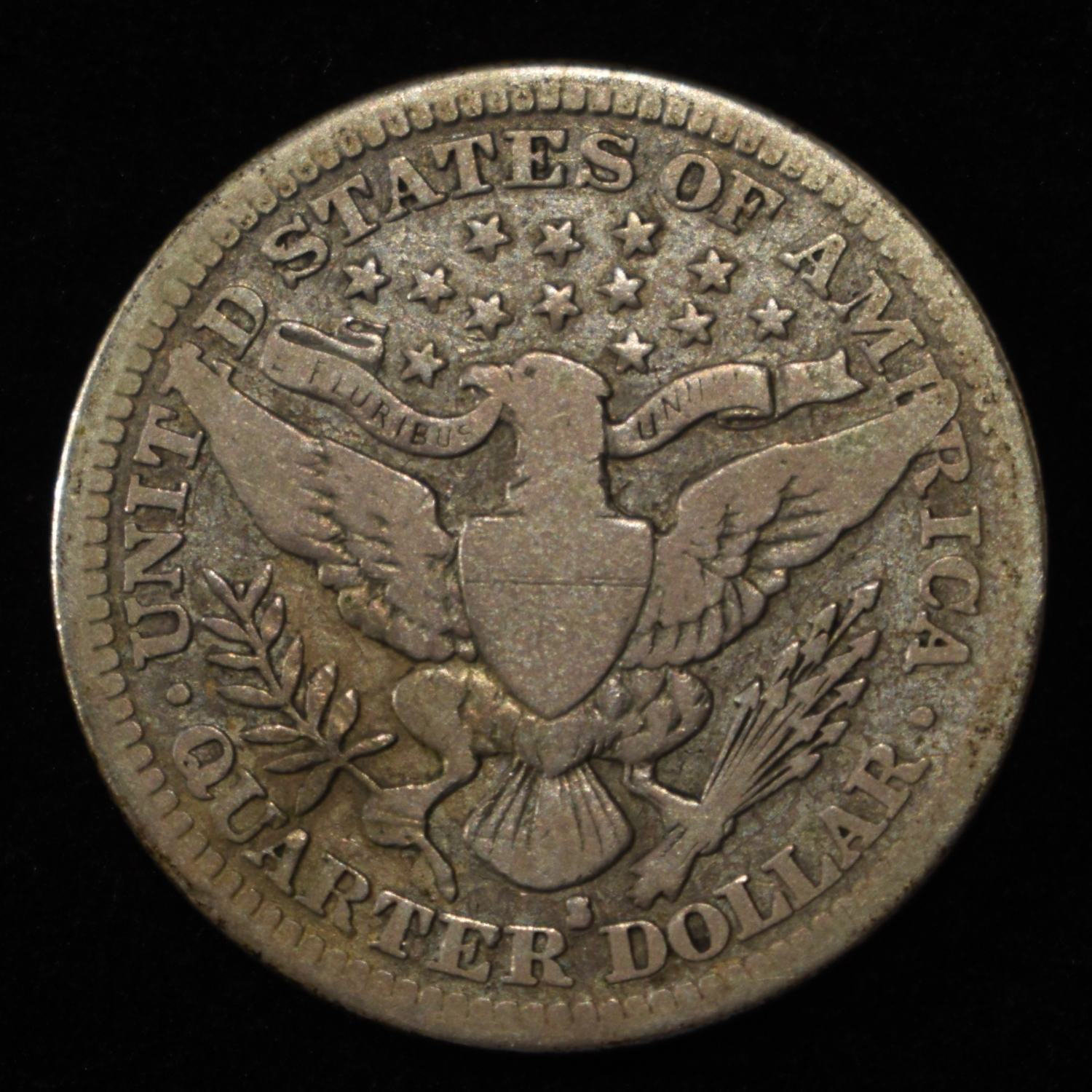 1914-S BARBER QUARTER VG/F