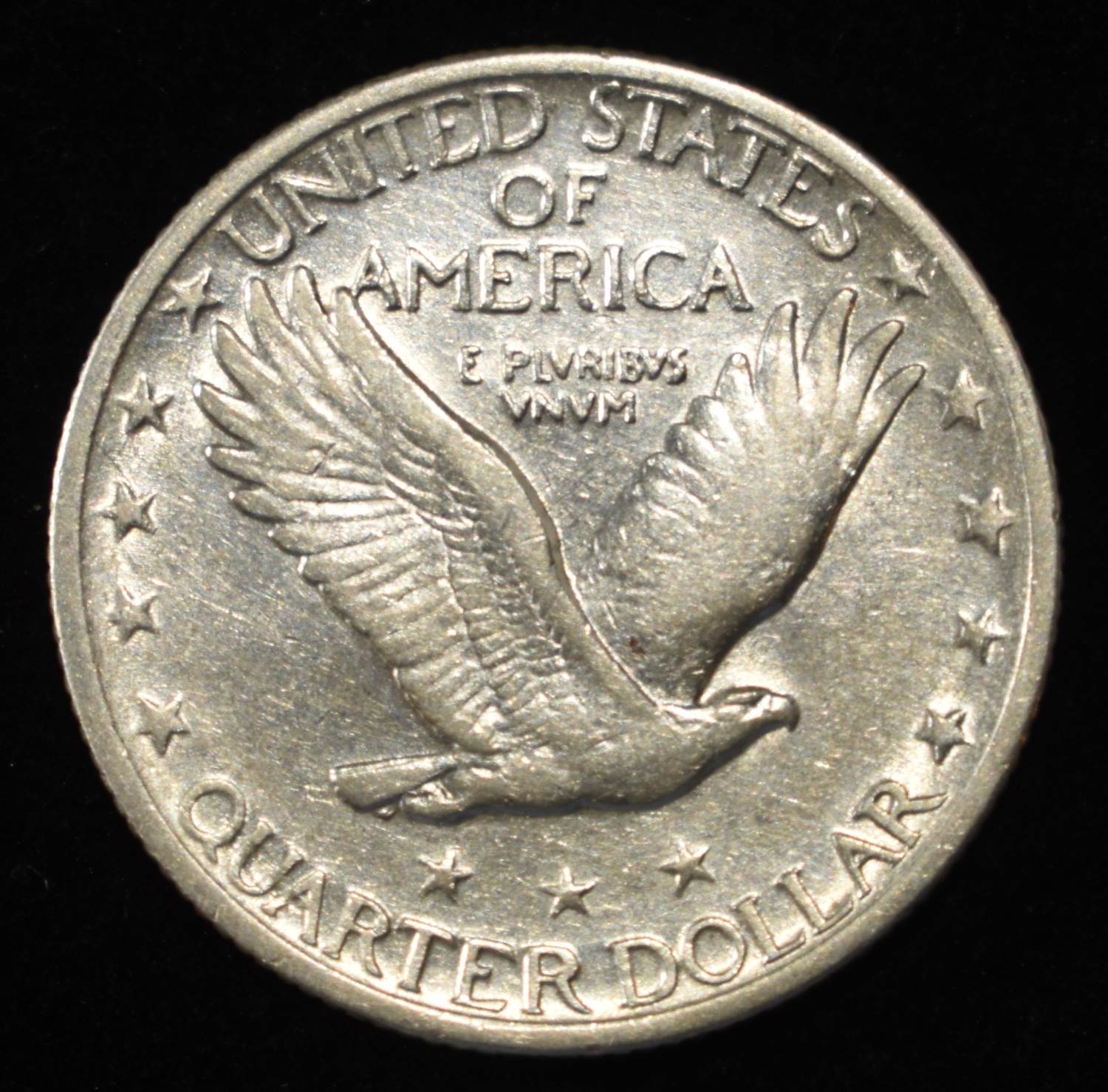 1920 STANDING LIBERTY QUARTER AU