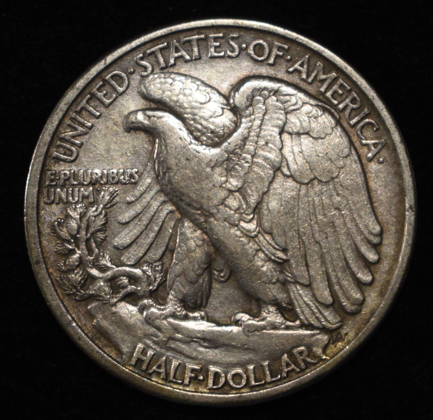 1918 WALKING LIBERTY HALF DOLLAR XF