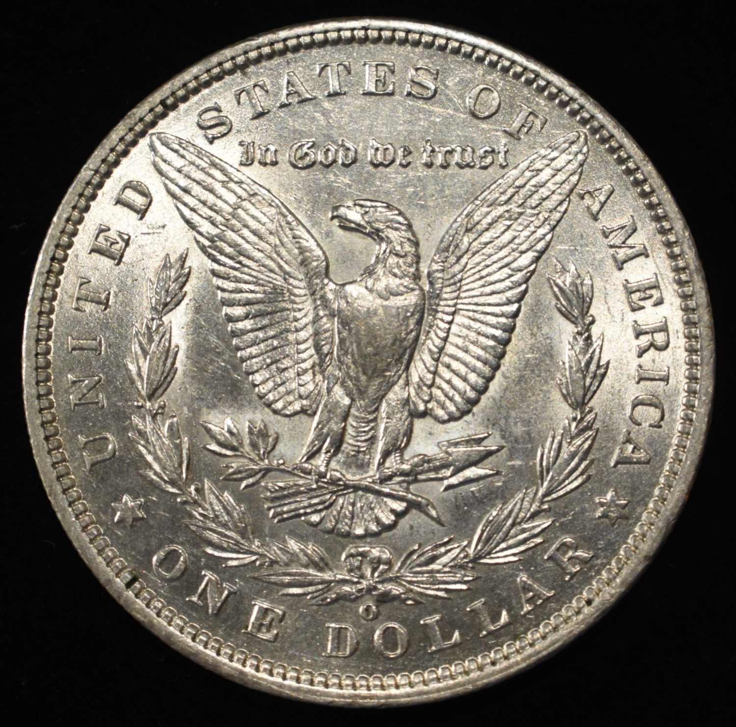 1886-O MORGAN DOLLAR CH AU