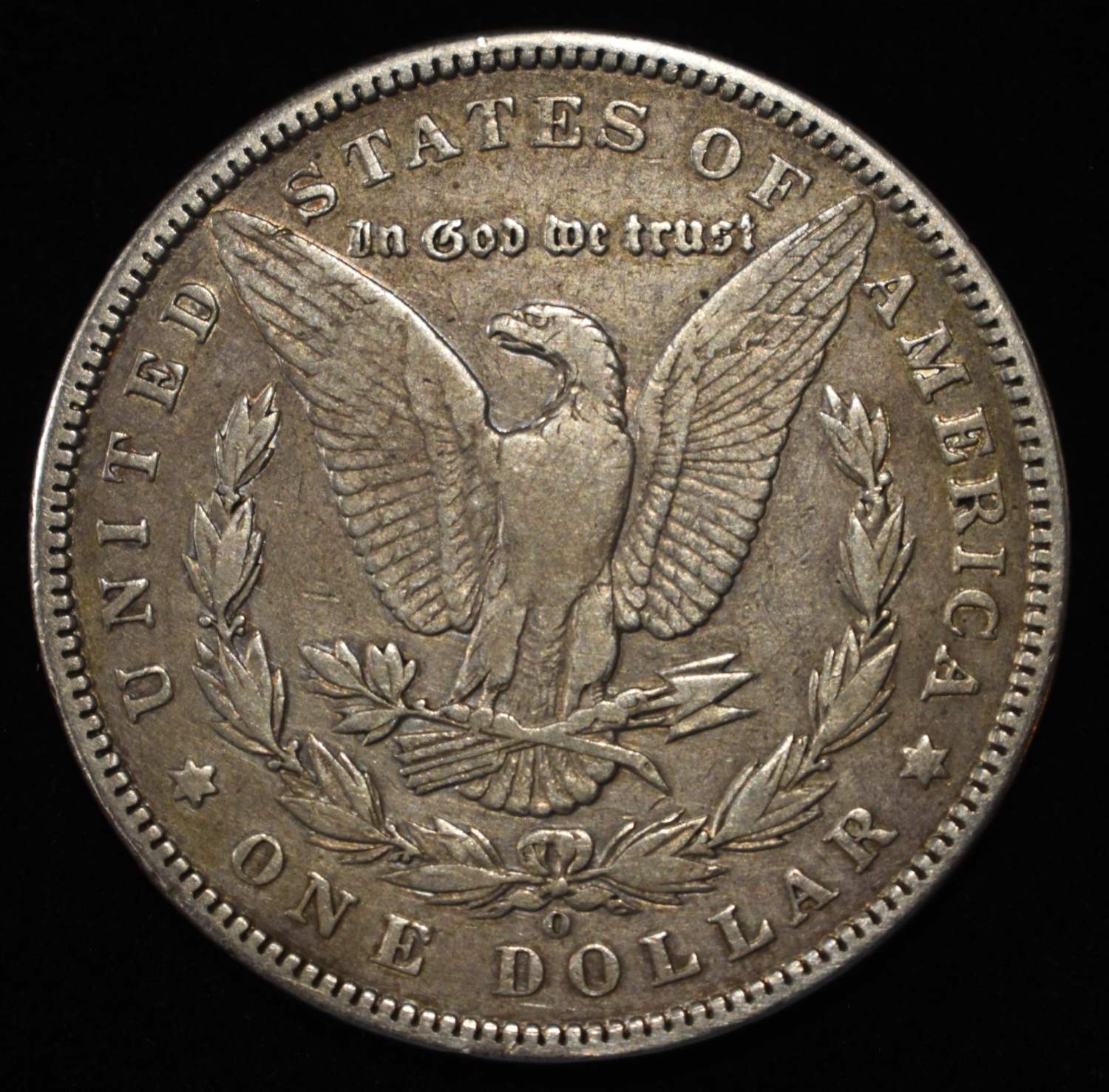 1893-O MORGAN DOLLAR VF/XF