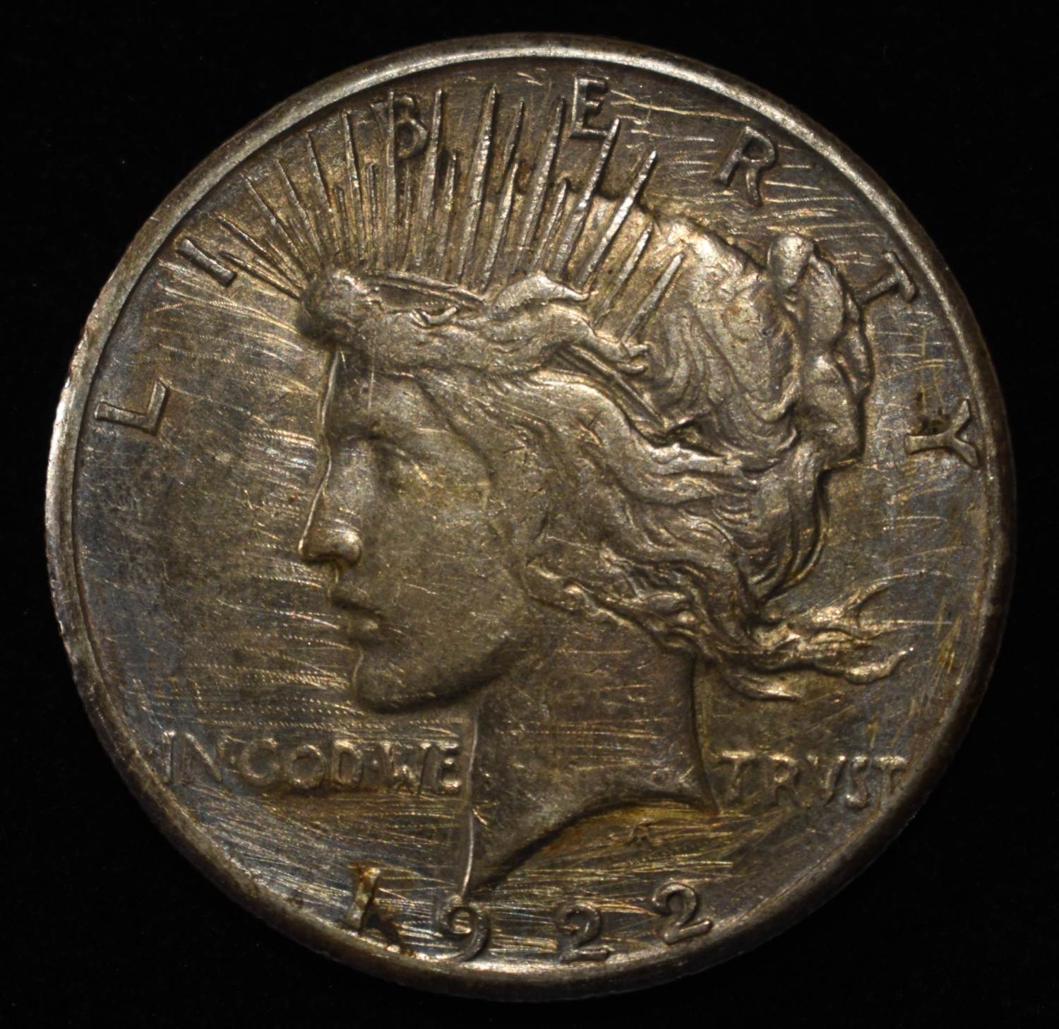 1922-S PEACE DOLLAR