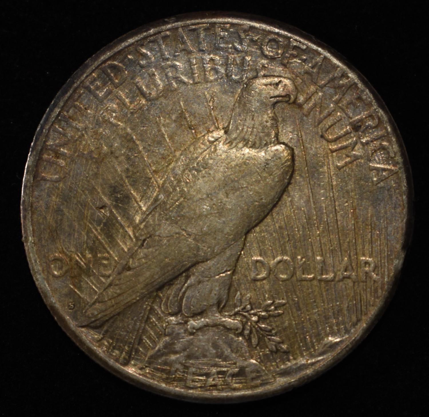 1922-S PEACE DOLLAR