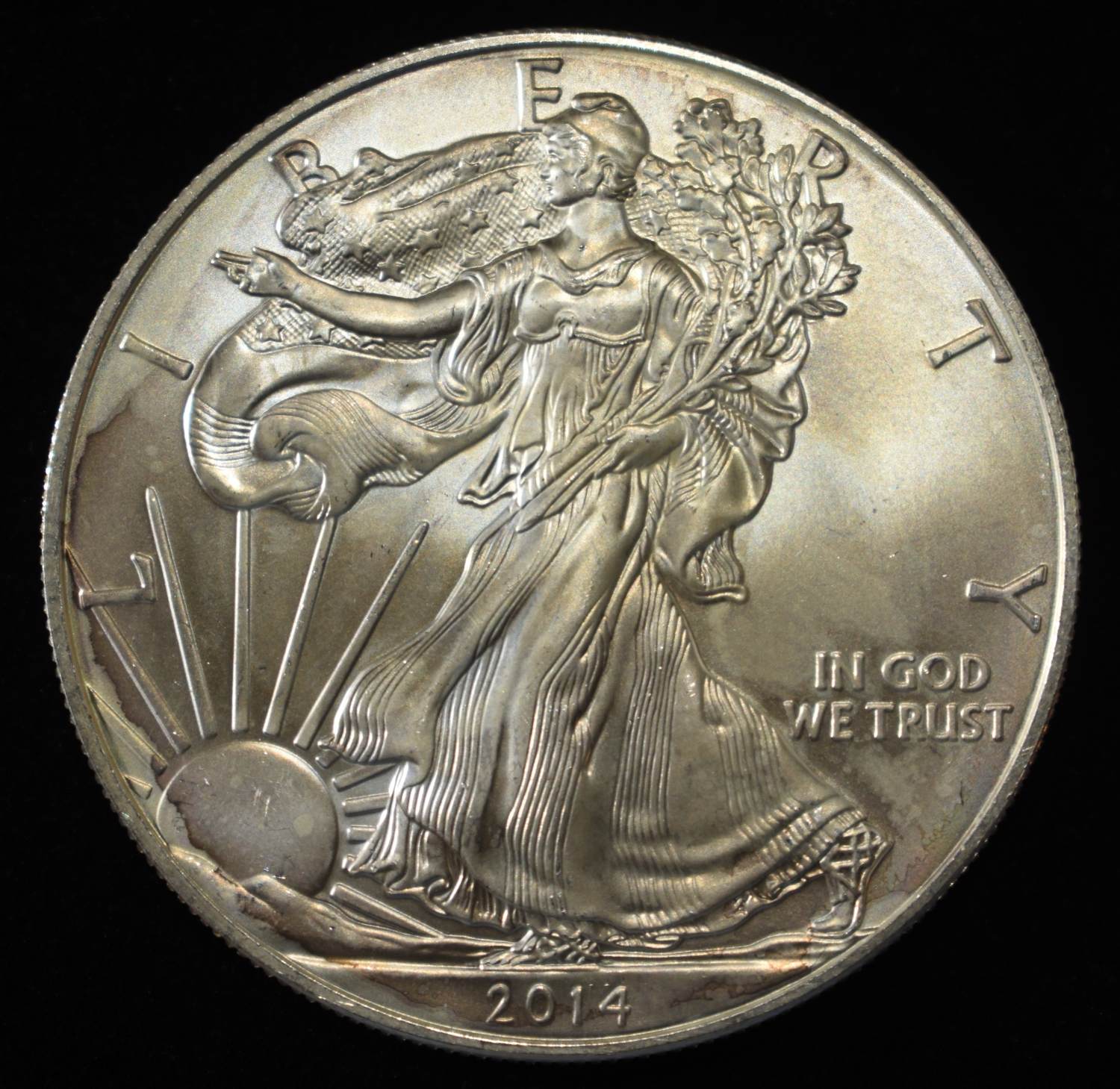 2014 AMERICAN SILVER EAGLE