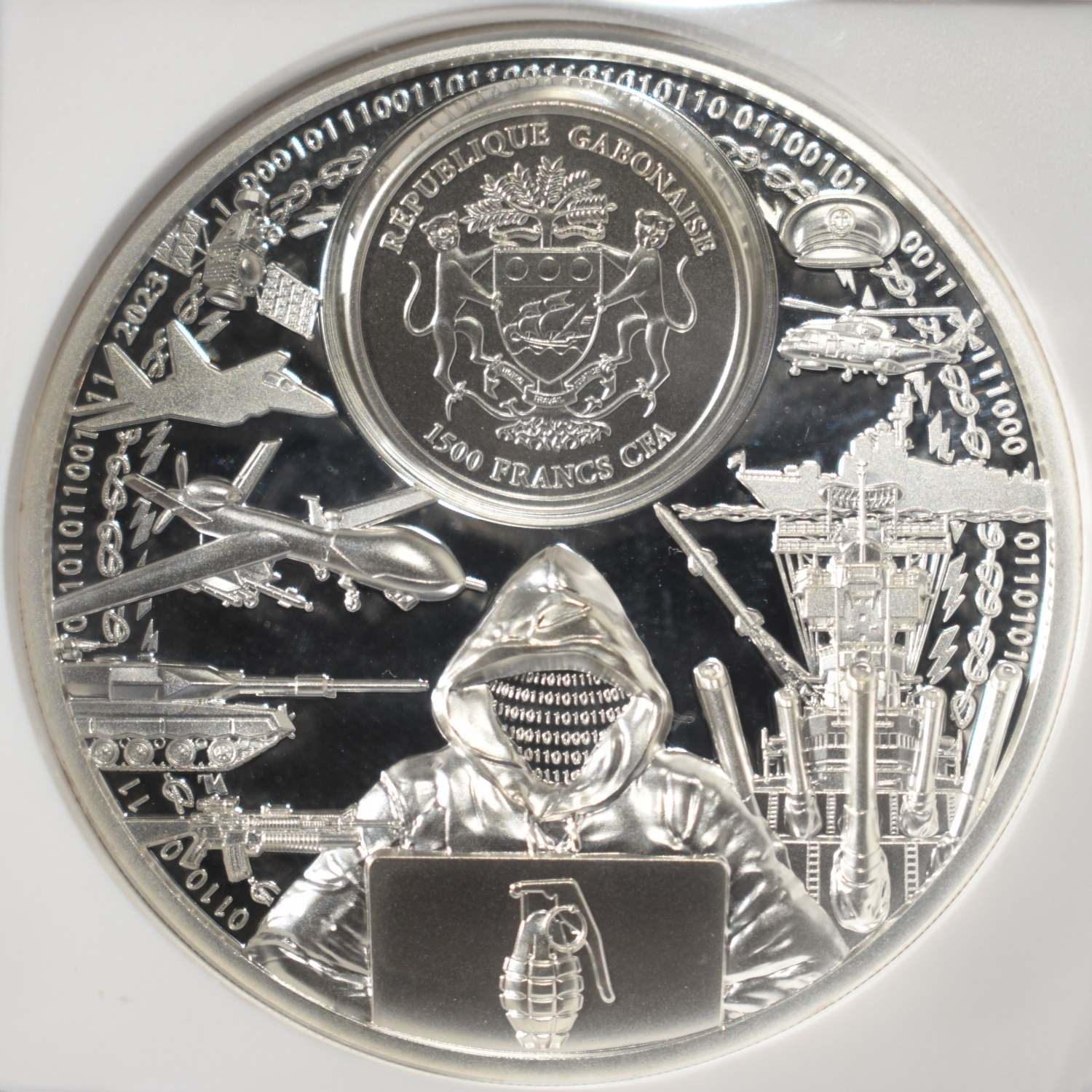 2023 GABON TIME FLIES NGC PF-70 ULTRA CAMEO