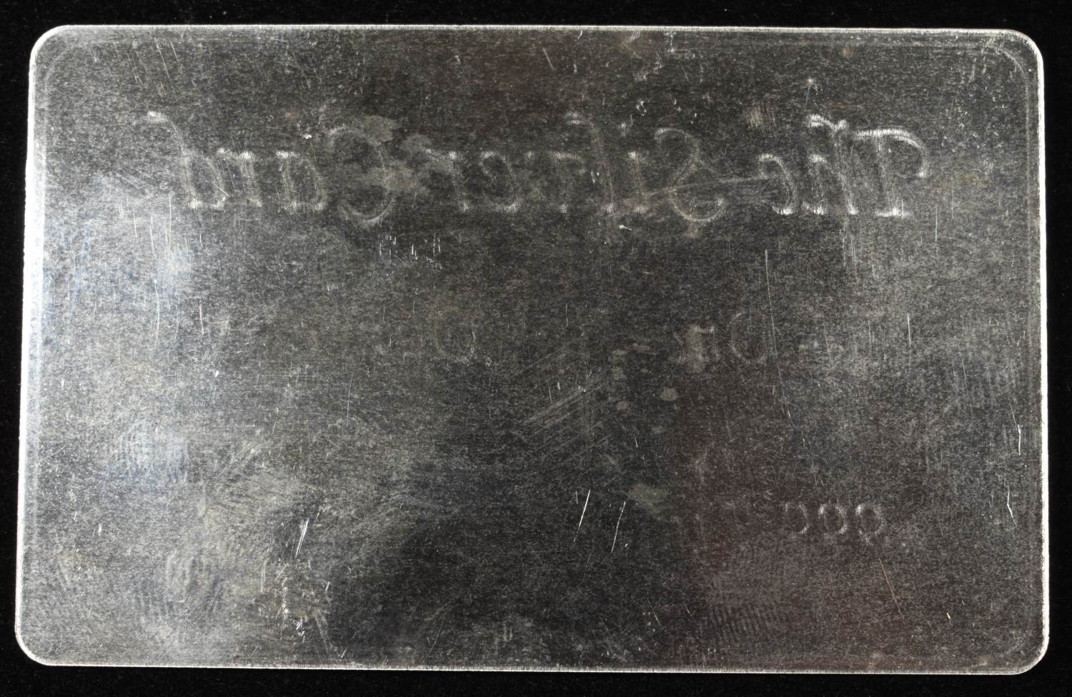 1 OZ 0.999 SILVER CARD