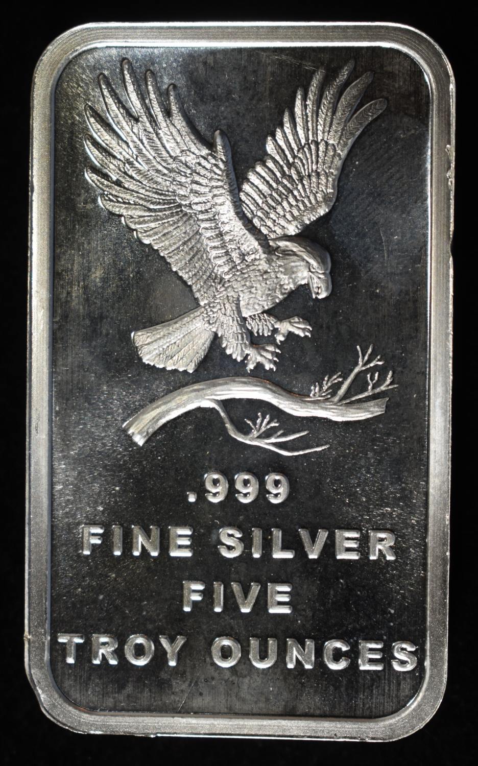 5 OZ 0.999 SILVER BAR