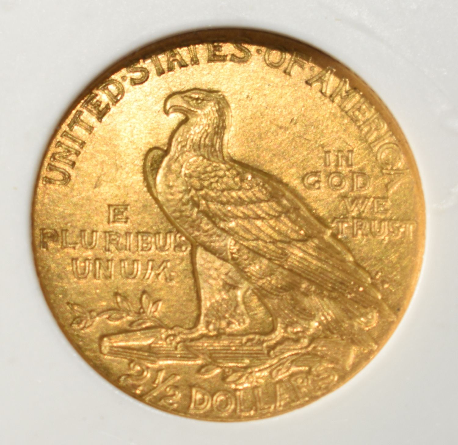 1912 $2.5 INDIAN GOLD GEM BU