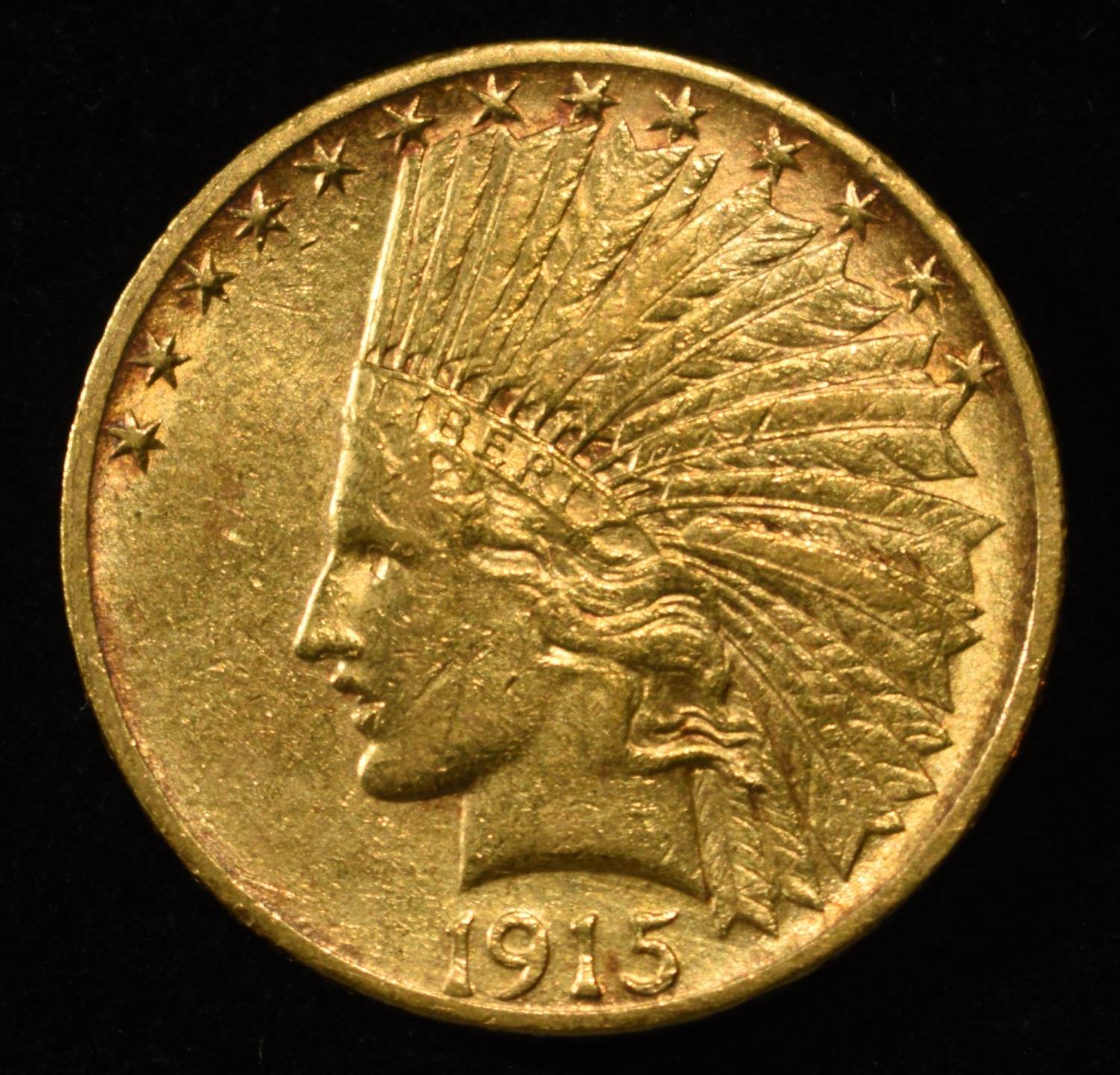 1915-S $10 INDIAN GOLD UNC