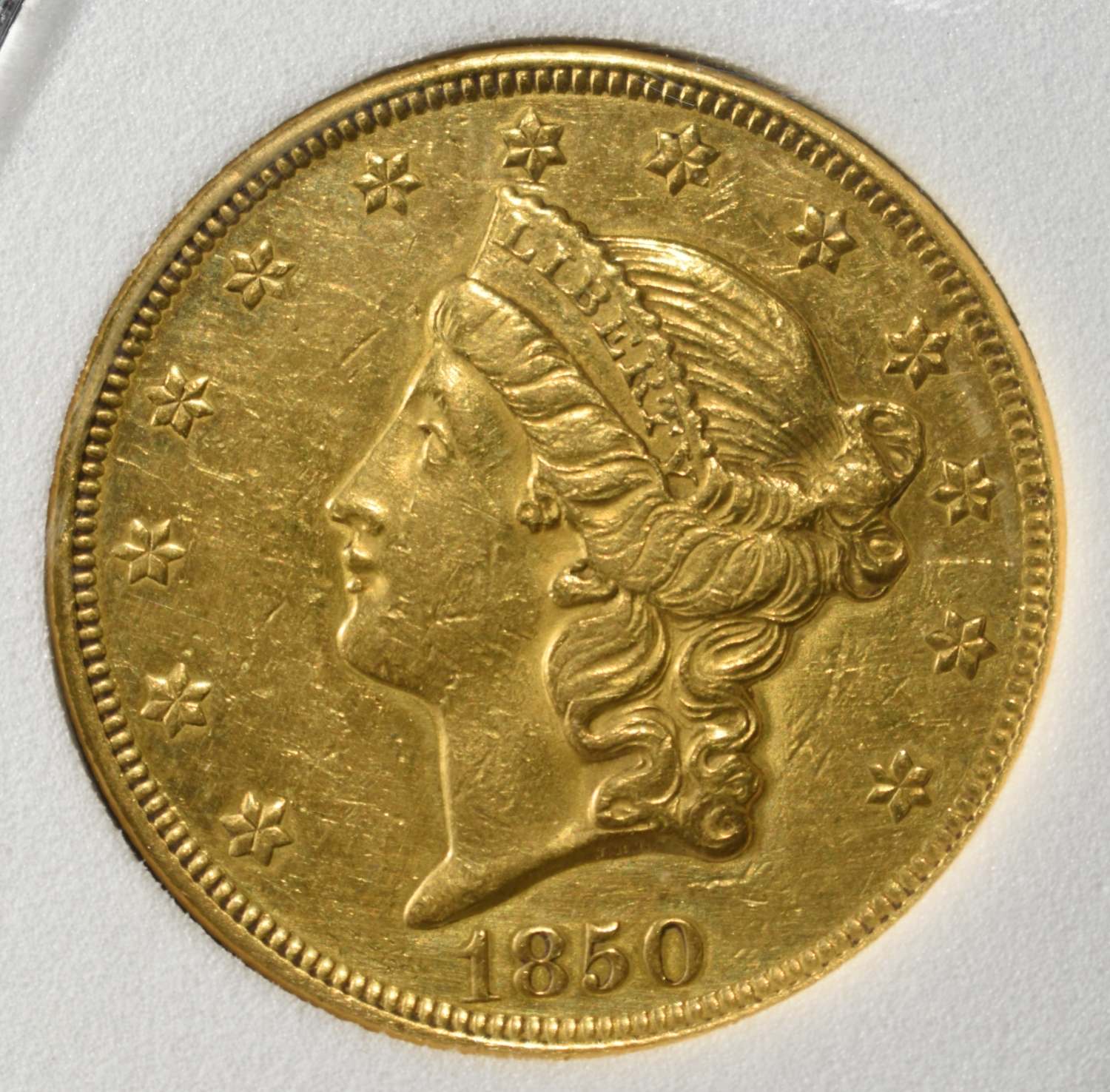 1850 $20 LIBERTY GOLD PCI BU