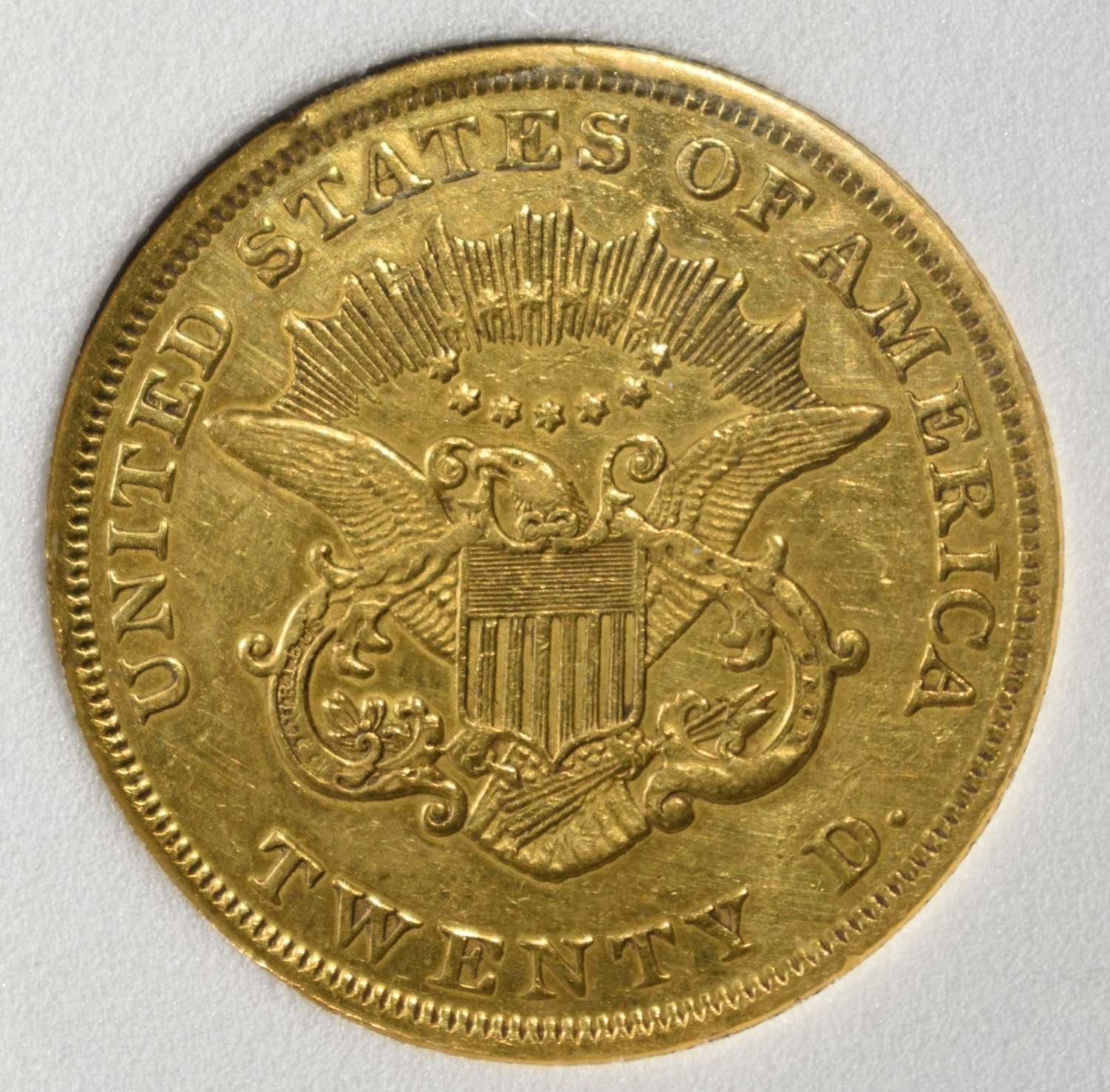 1850 $20 LIBERTY GOLD PCI BU