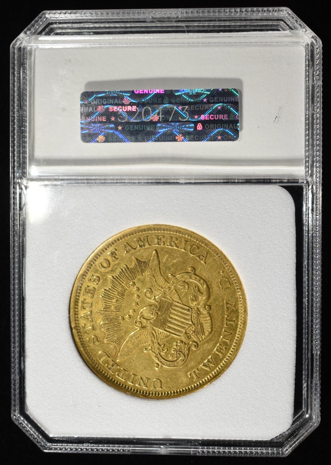 1850 $20 LIBERTY GOLD PCI BU