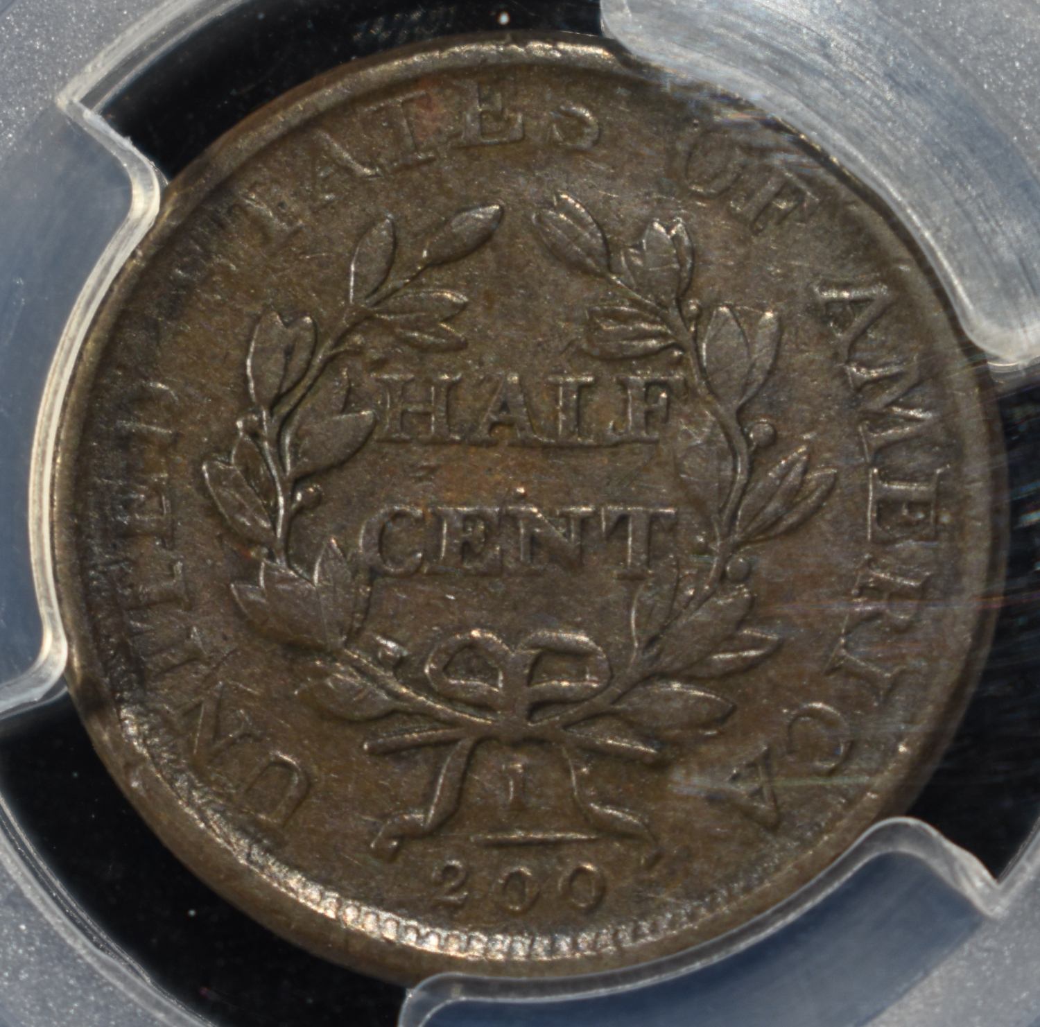 1807 1/2 CENT PCGS VG-10