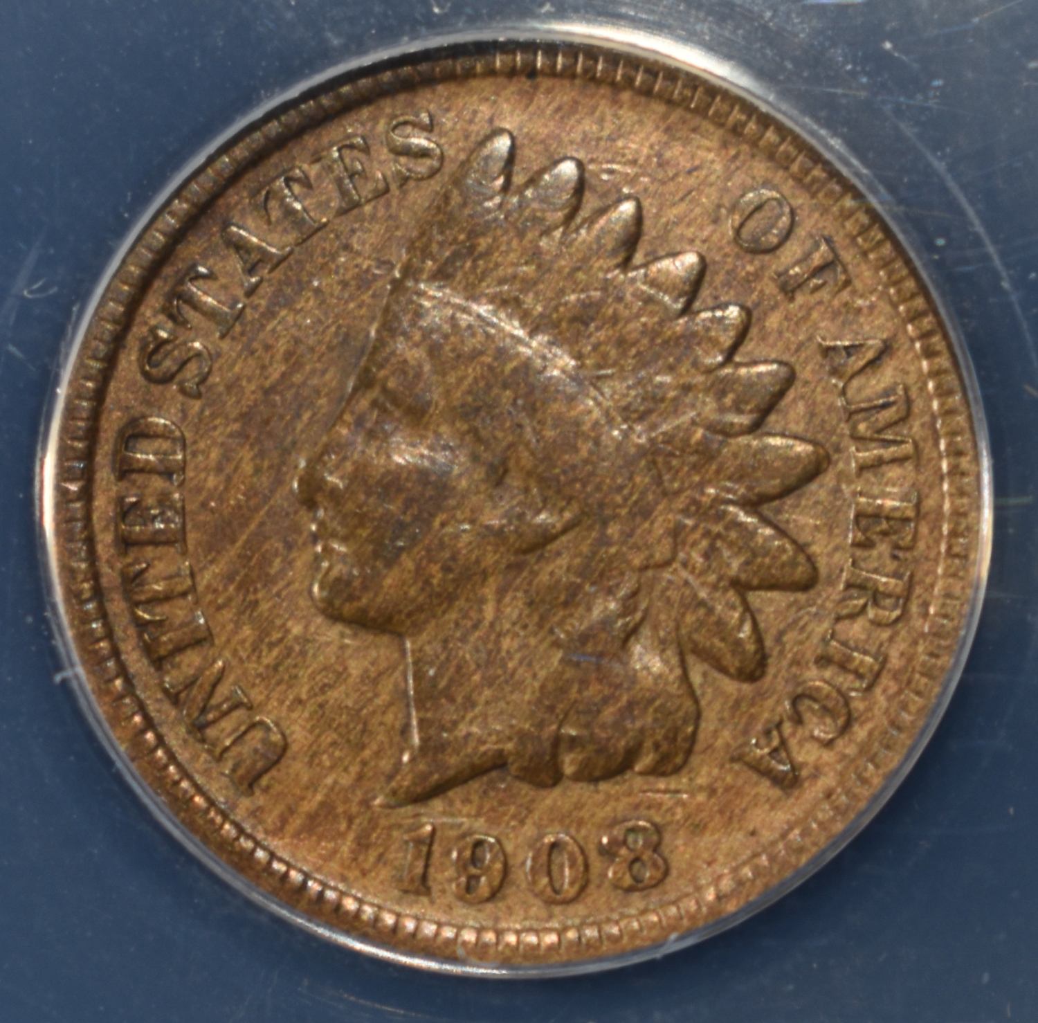 1908-S INDIAN CENT VG 10 DETAILS CLEANED ANACS