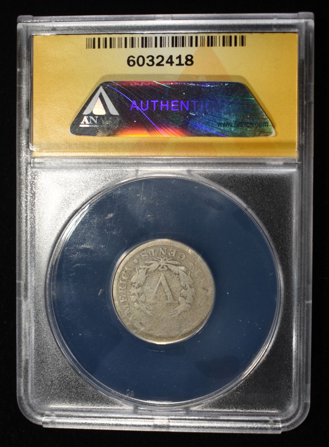 1885 "V" NICKEL AG 3 ANACS