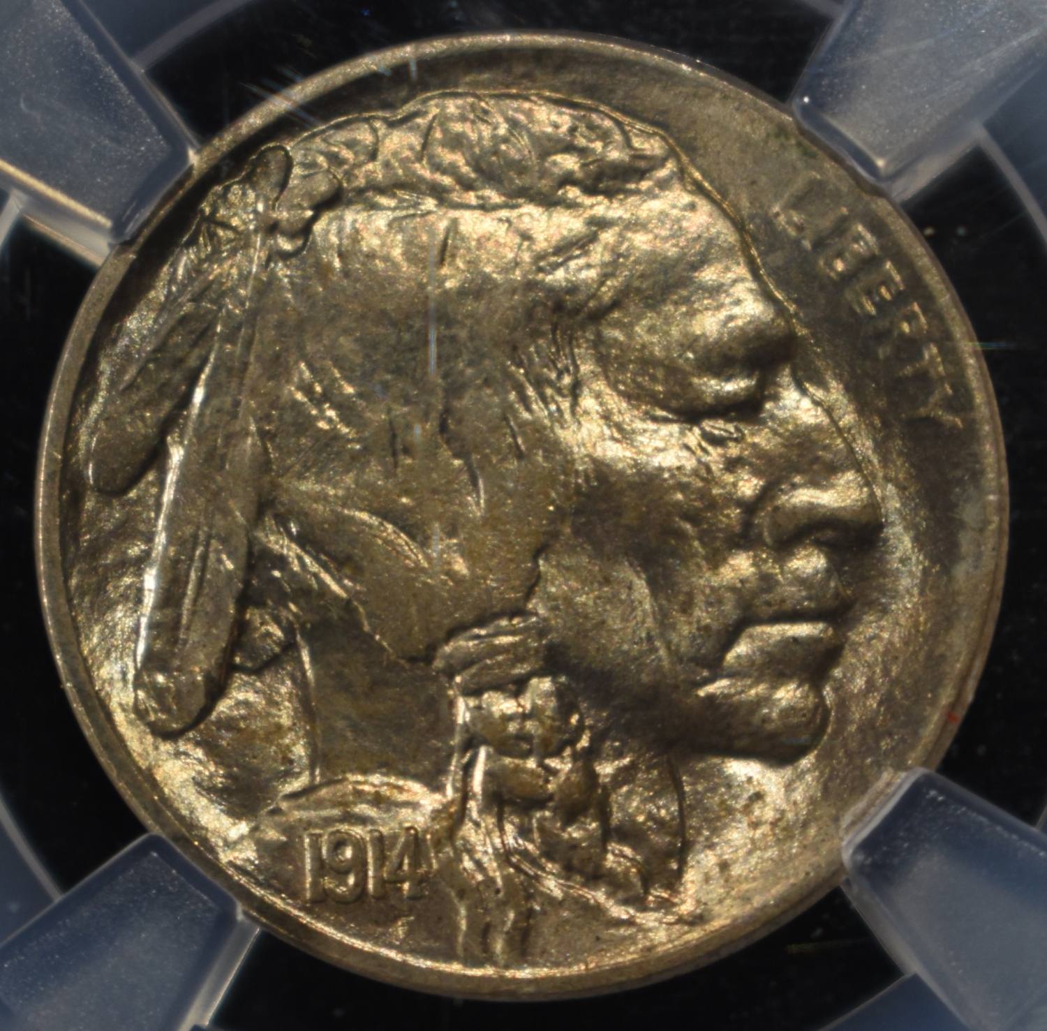1914 BUFFALO NICKEL NGC MS-64 CAC