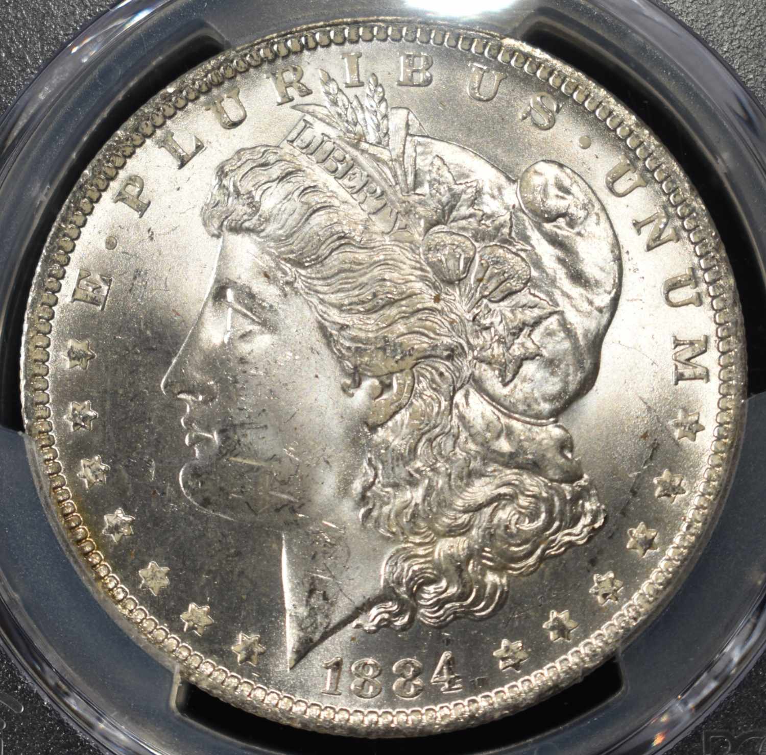 1884-O MORGAN DOLLAR PCGS MS-63