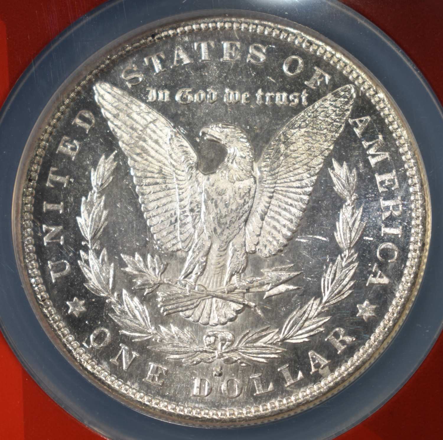 1890-S MORGAN DOLLAR NGC MS-63* LOOKS PROOF LIKE