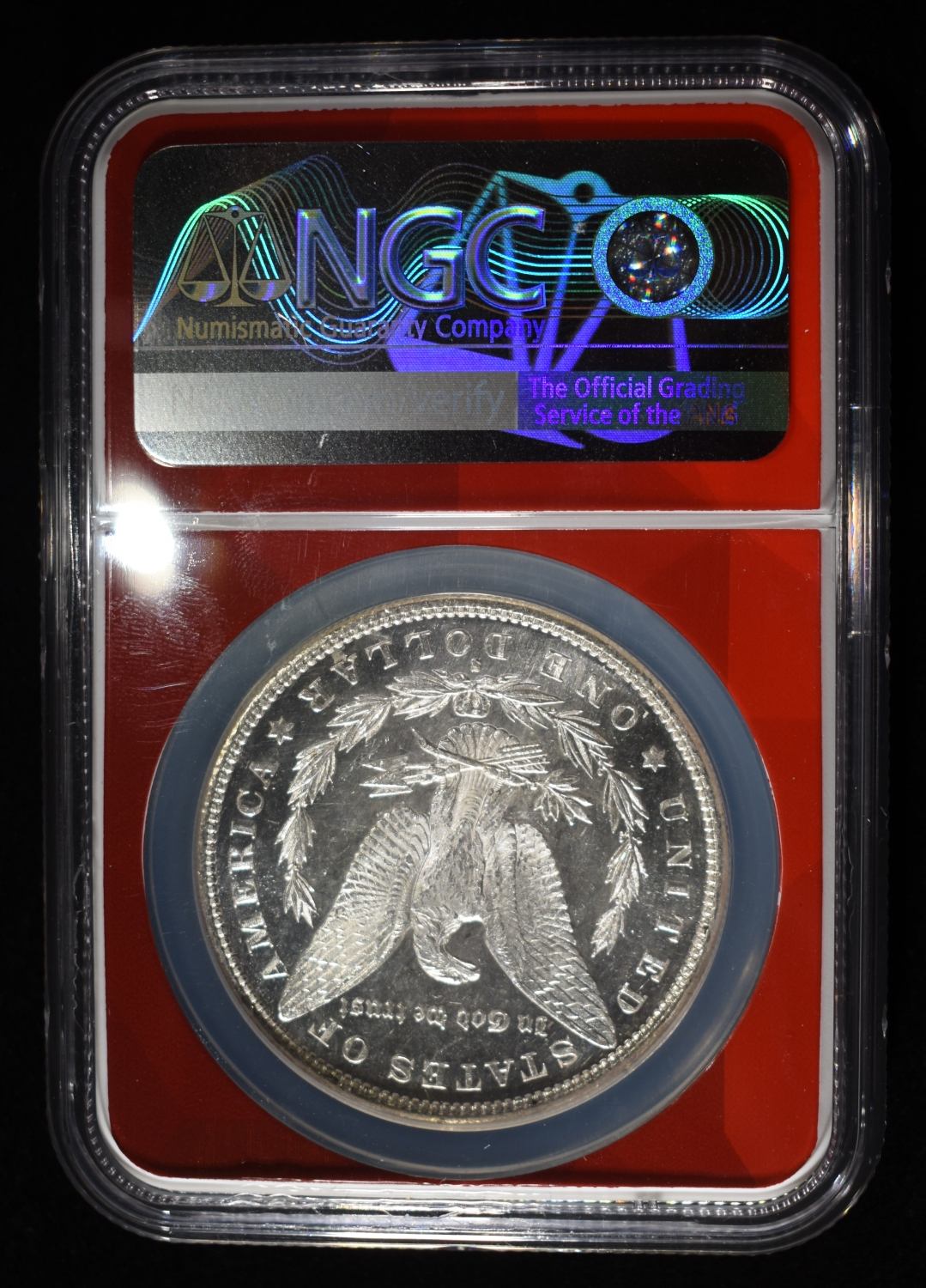 1890-S MORGAN DOLLAR NGC MS-63* LOOKS PROOF LIKE