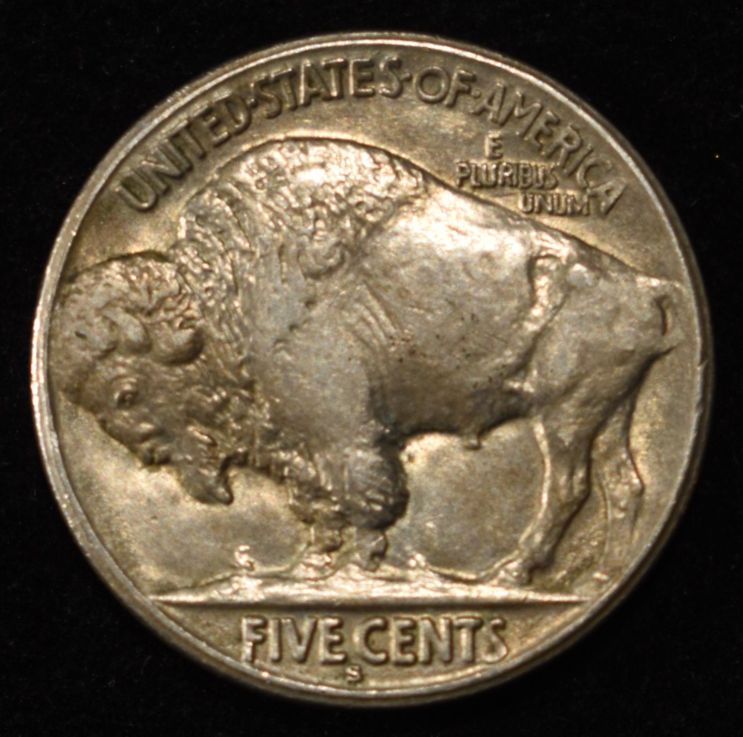 1914-S BUFFALO NICKEL CH AU