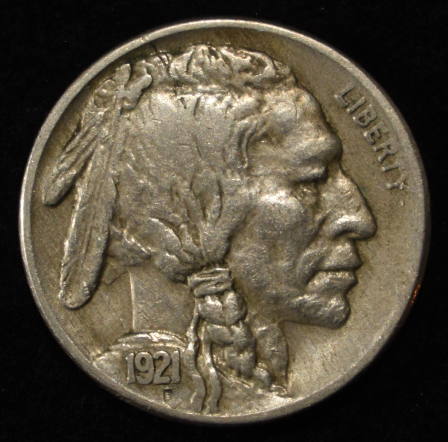 1921-S BUFFALO NICKEL XF