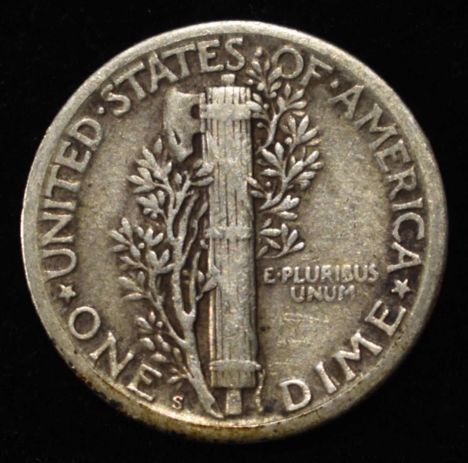 1926-S MERCURY DIME VF/XF