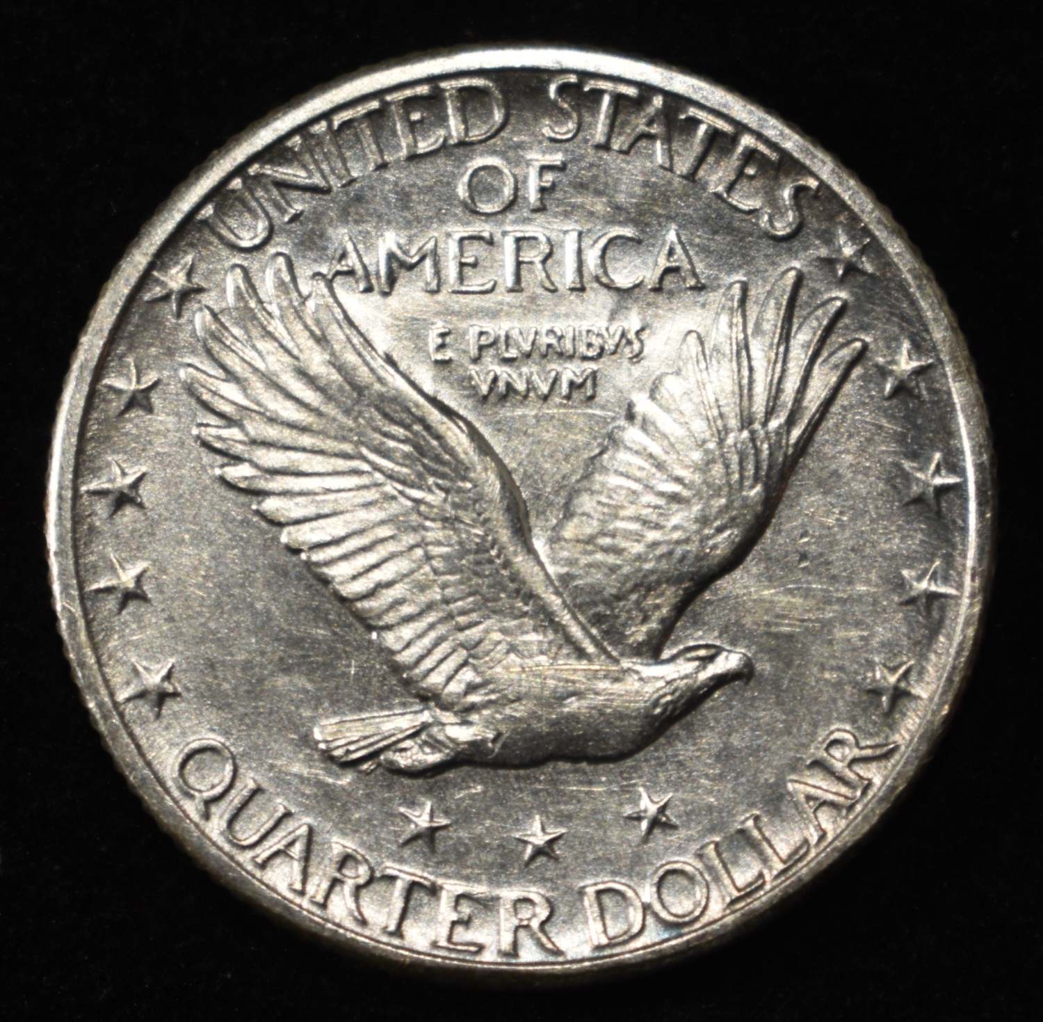 1918-S STANDING LIBERTY QUARTER CH BU