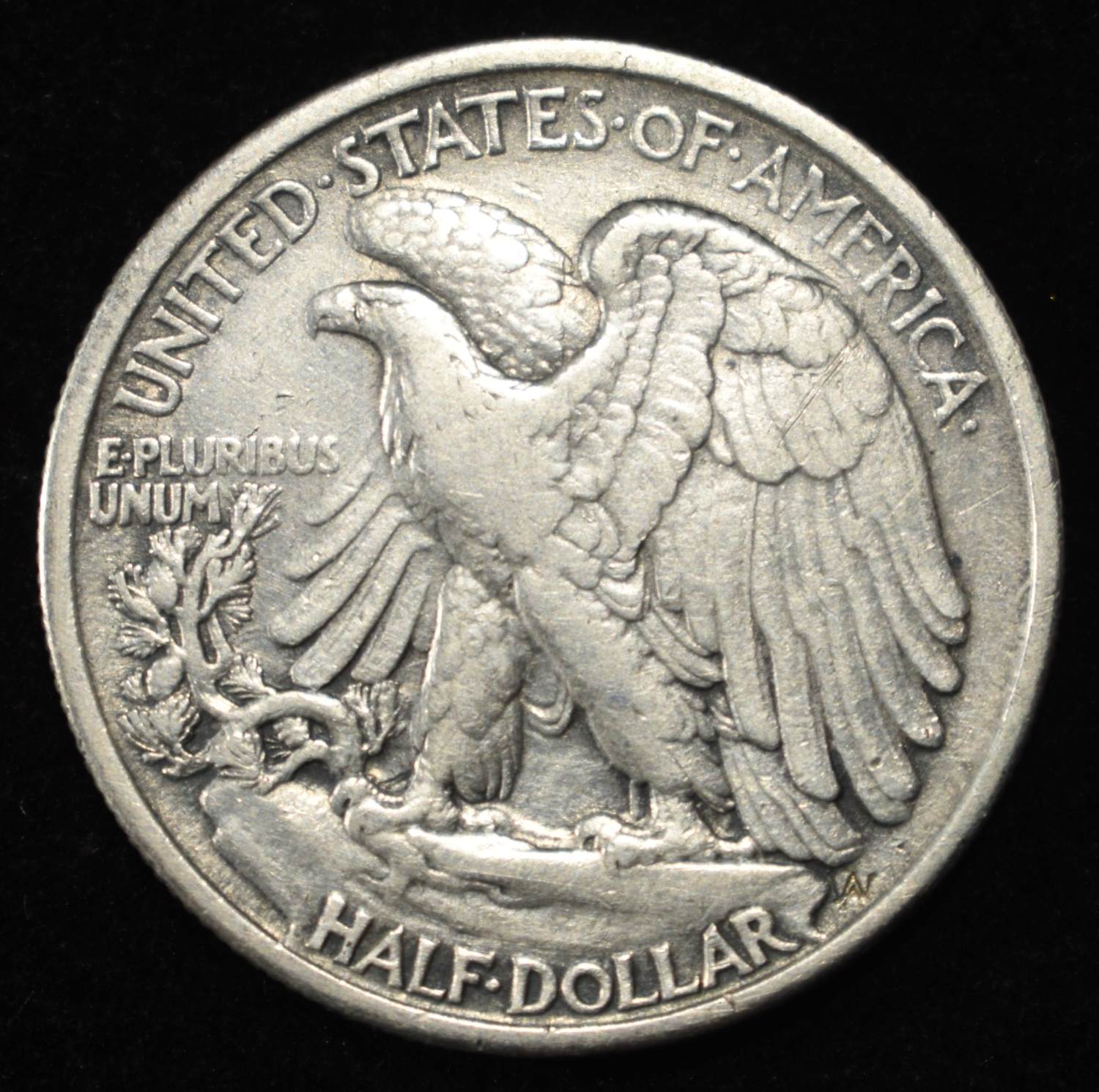 1916 WALKING LIBERTY HALF DOLLAR VF/XF