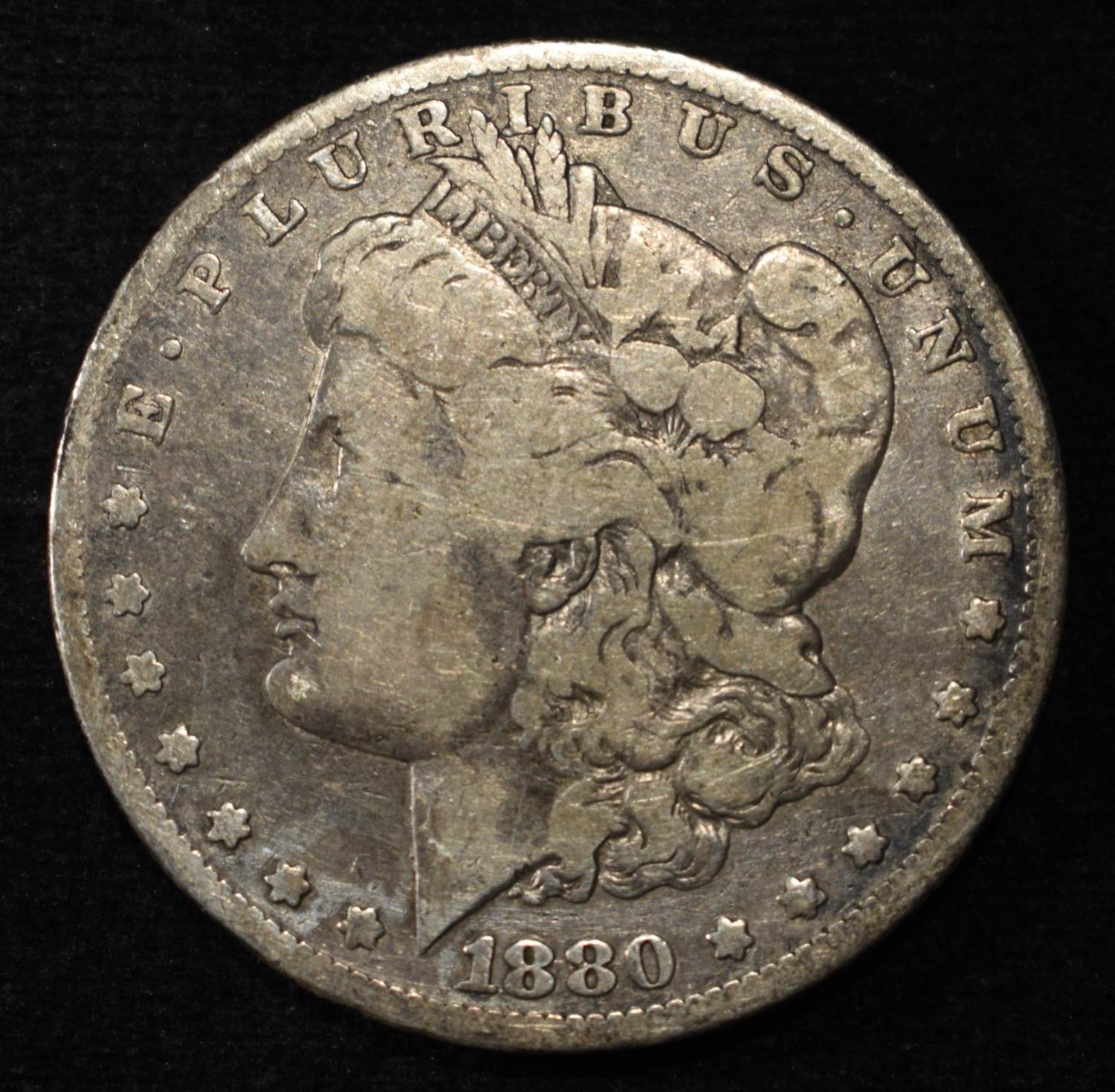1880-O MORGAN DOLLAR
