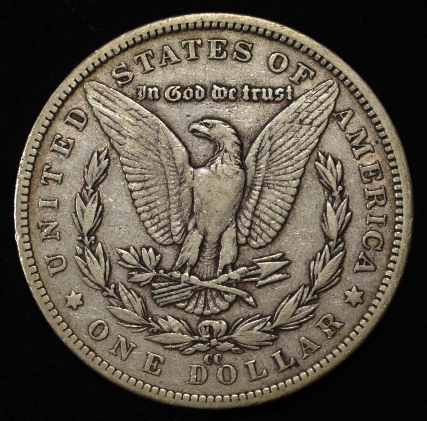 1892-CC MORGAN DOLLAR XF