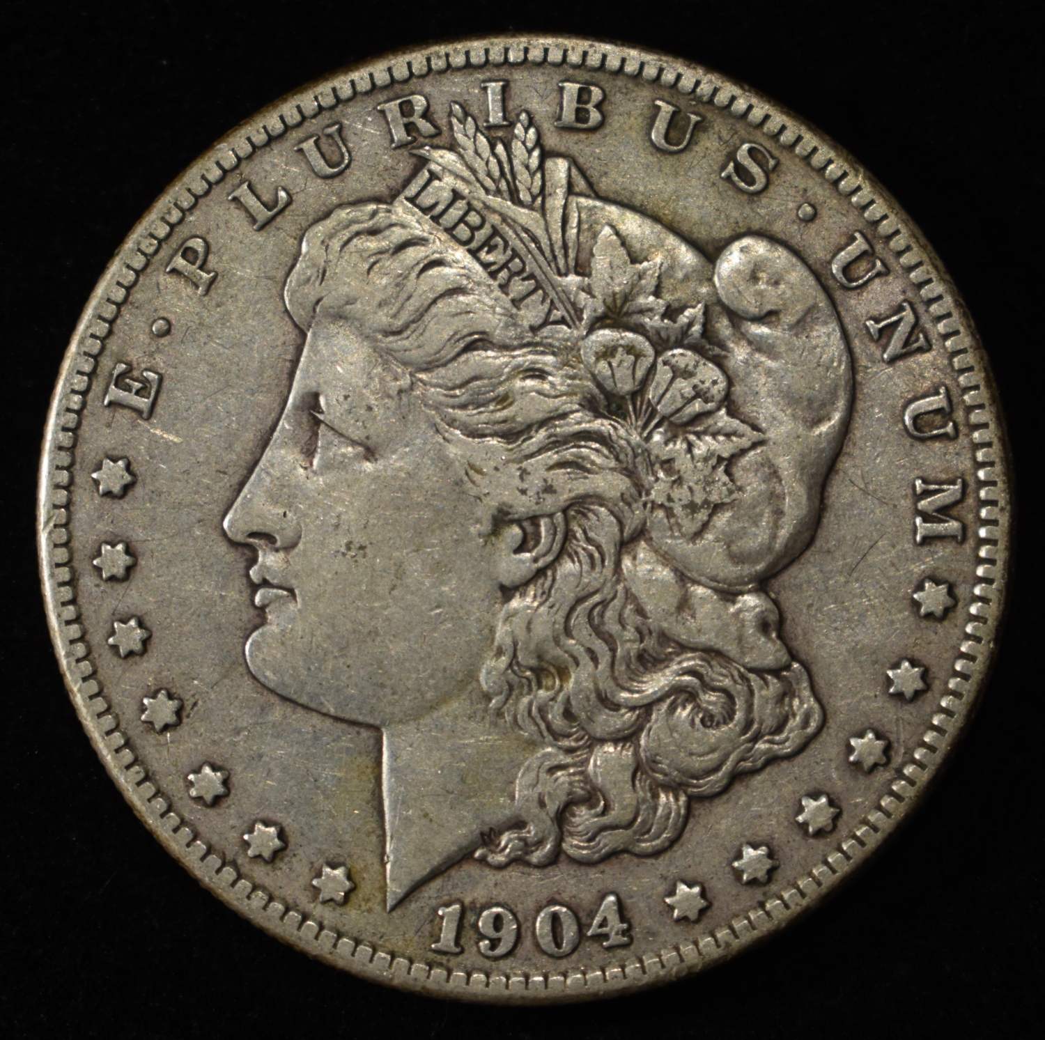 1904-S MORGAN DOLLAR XF