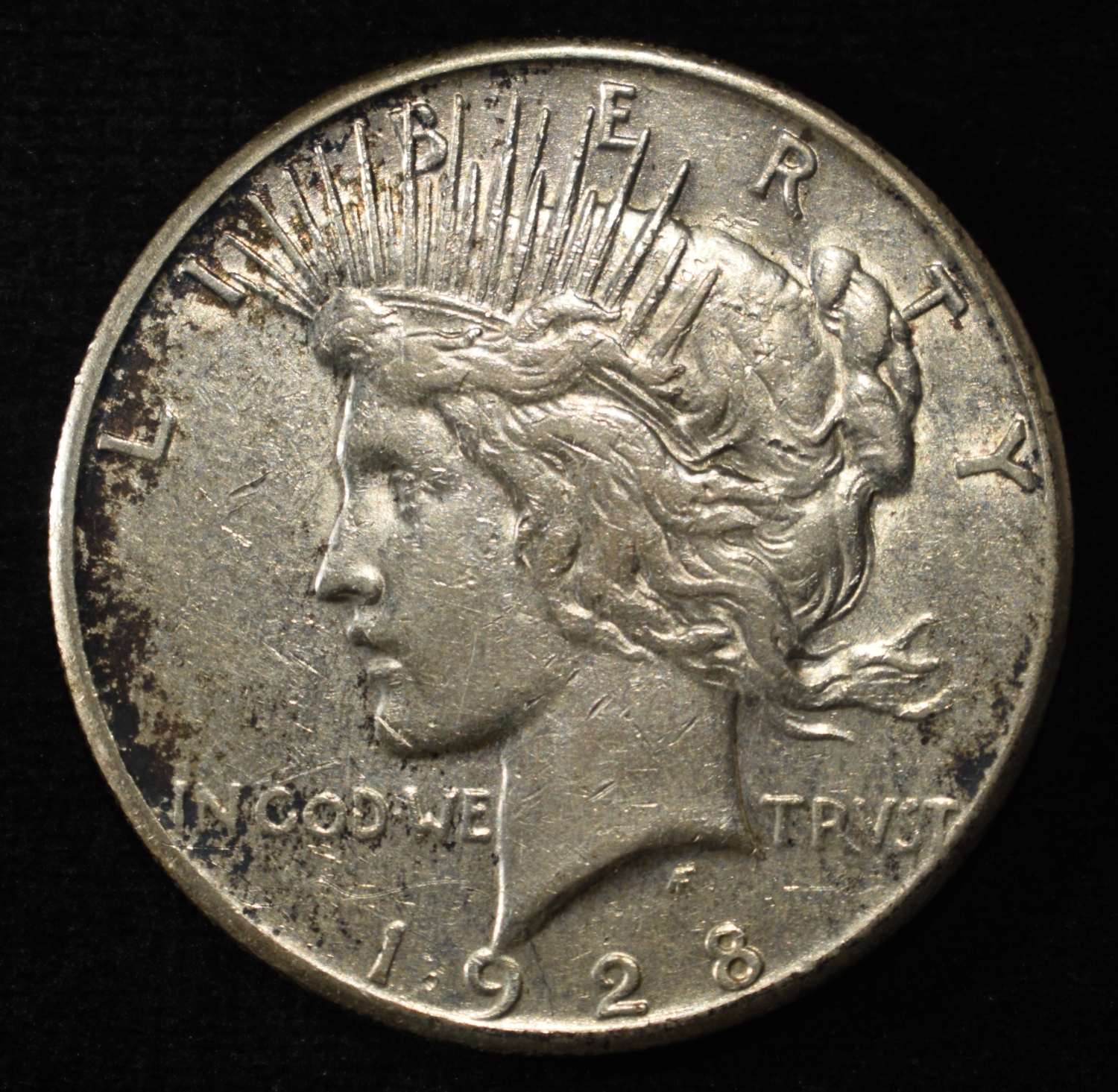 1928-S PEACE DOLLAR XF