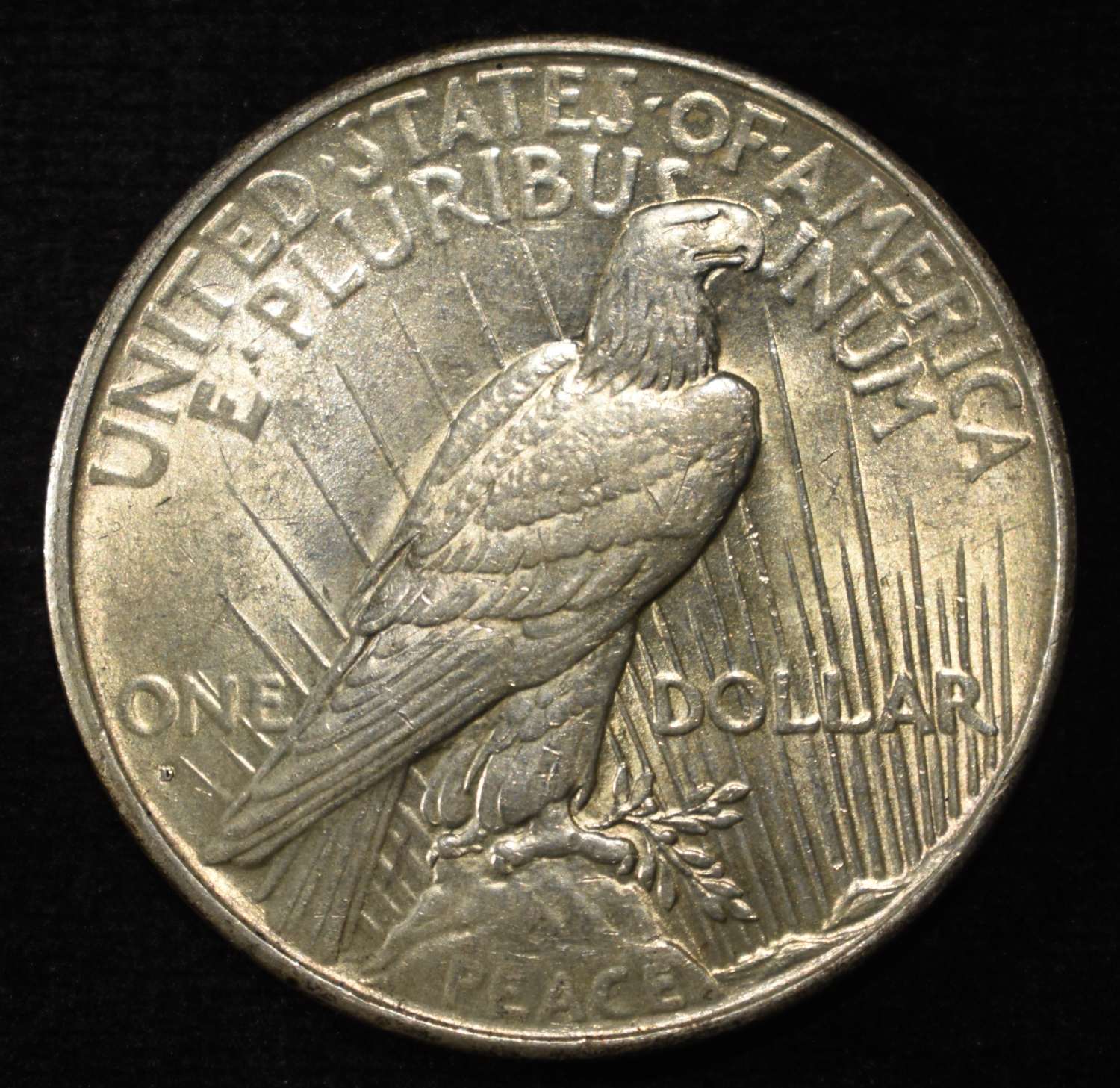 1934-D PEACE DOLLAR CH AU