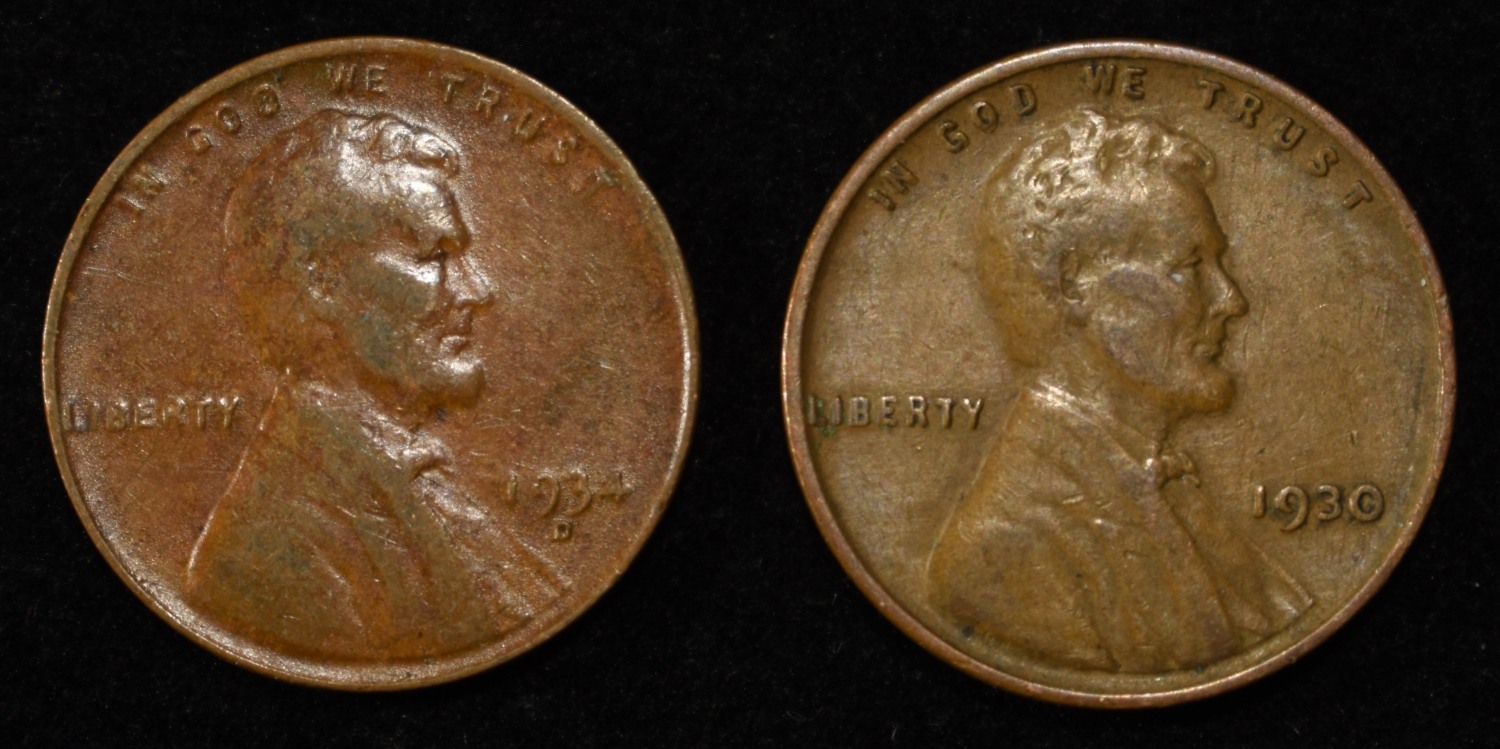 (500) WHEAT CENTS: MIXED DATES