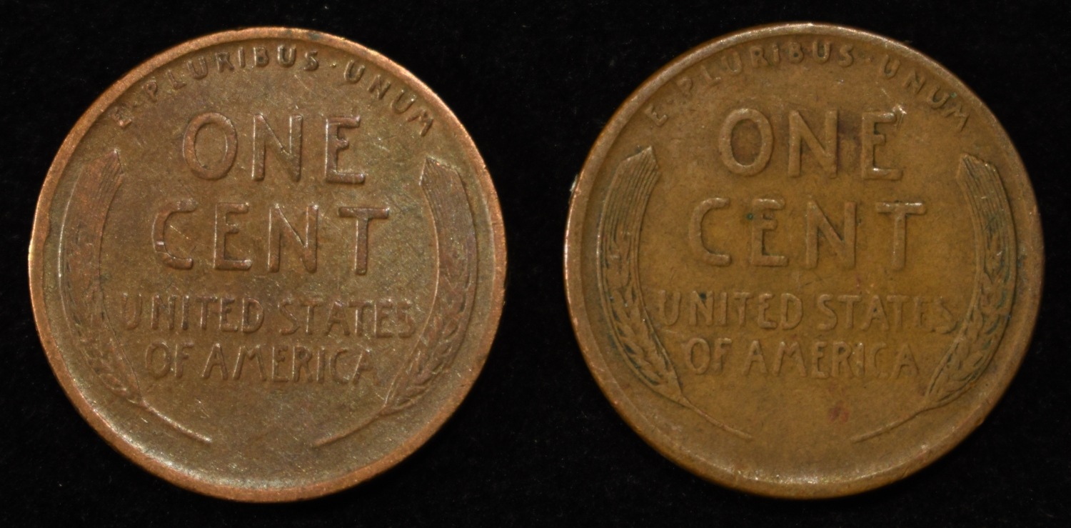 (93) WHEAT CENTS FROM THE 20'S
