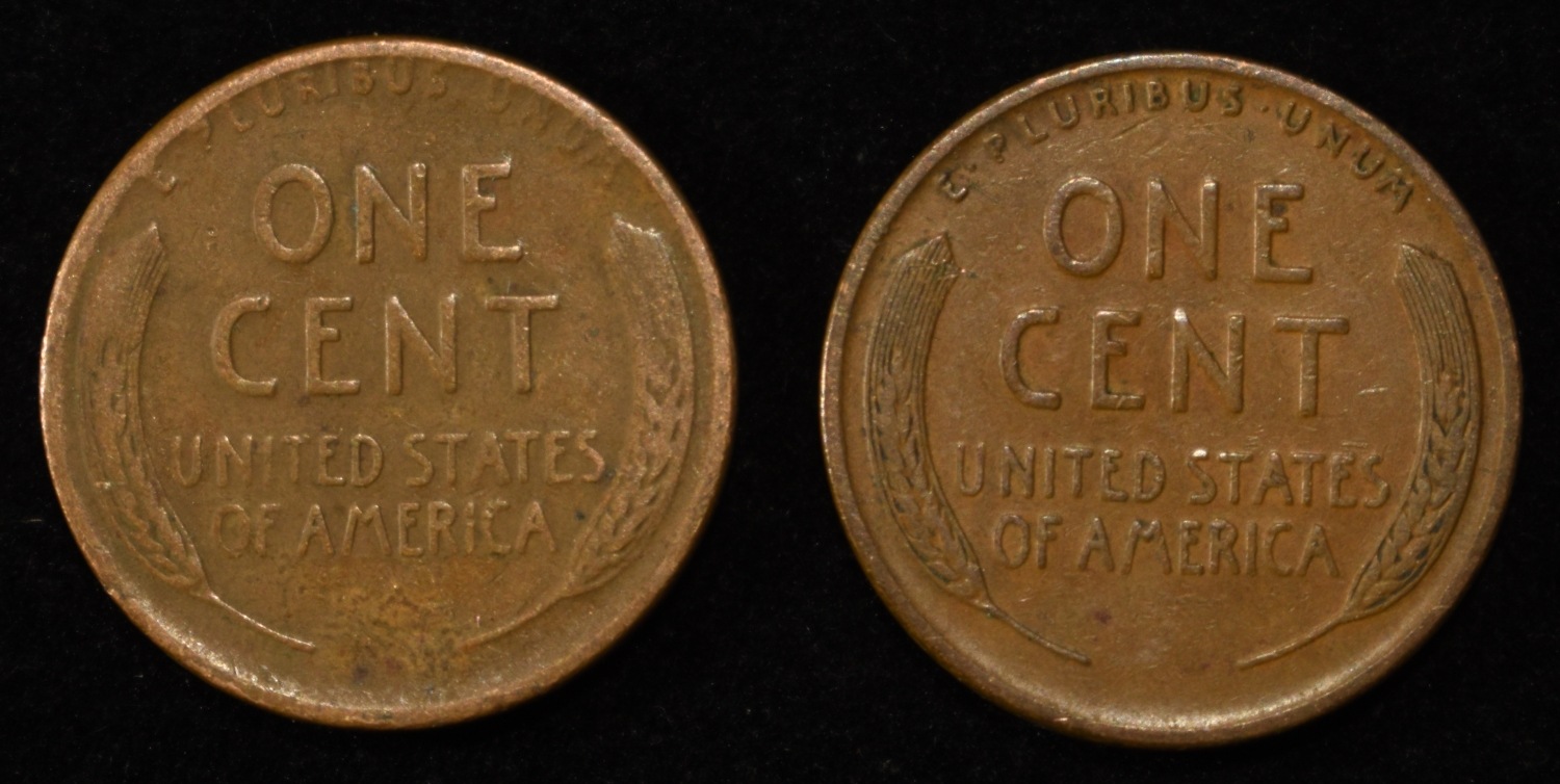 (250) WHEAT CENTS FROM THE 1930'S