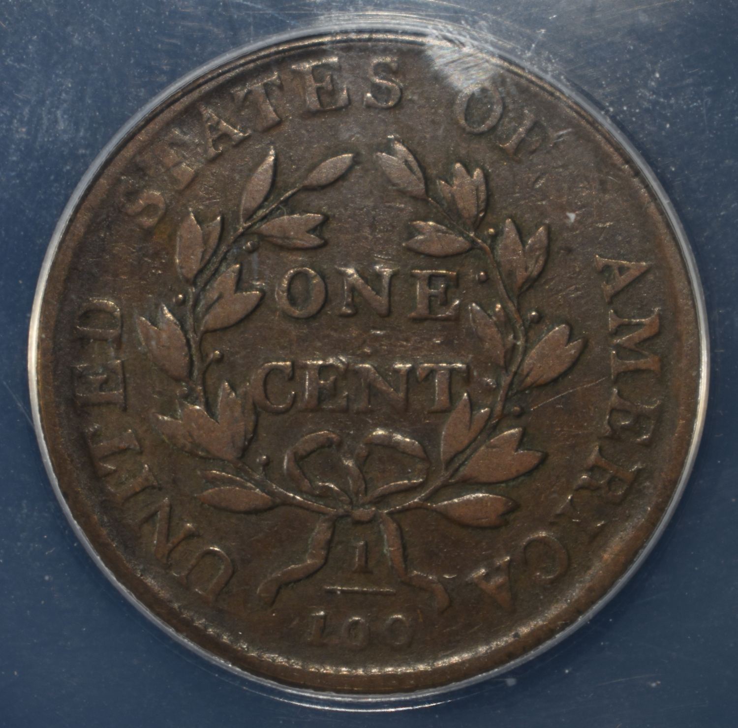 1802 DRAPED BUST LARGE CENT ANACS F15