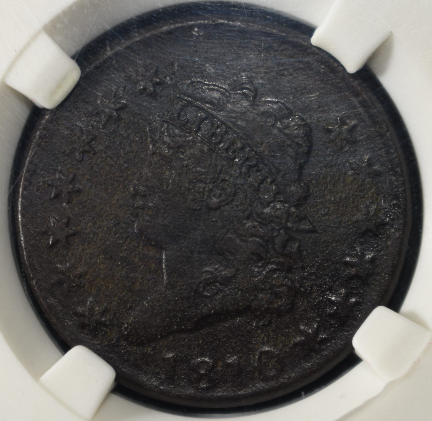 1810 CLASSIC HEAD LARGE CENT PGA XF