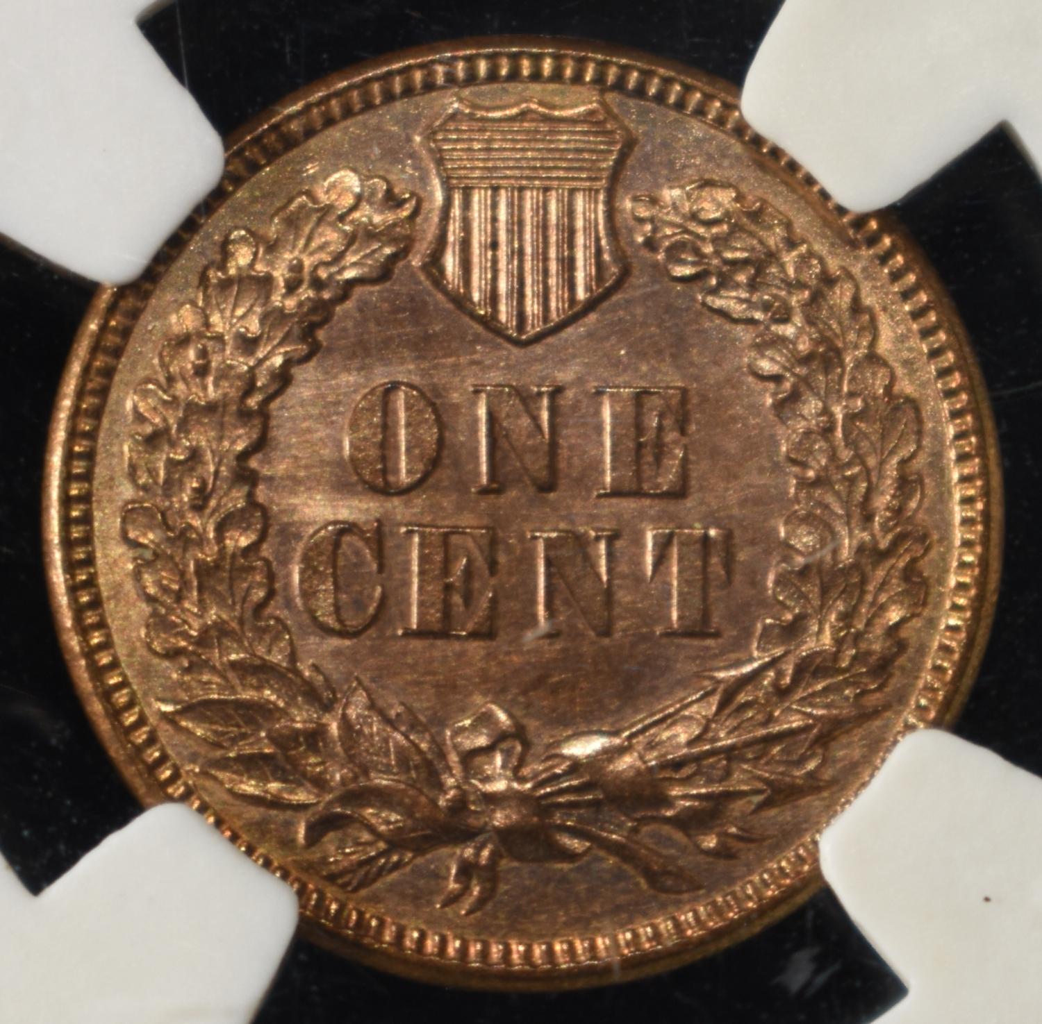 1879 INDIAN HEAD CENT PGA RB CH/GEM BU
