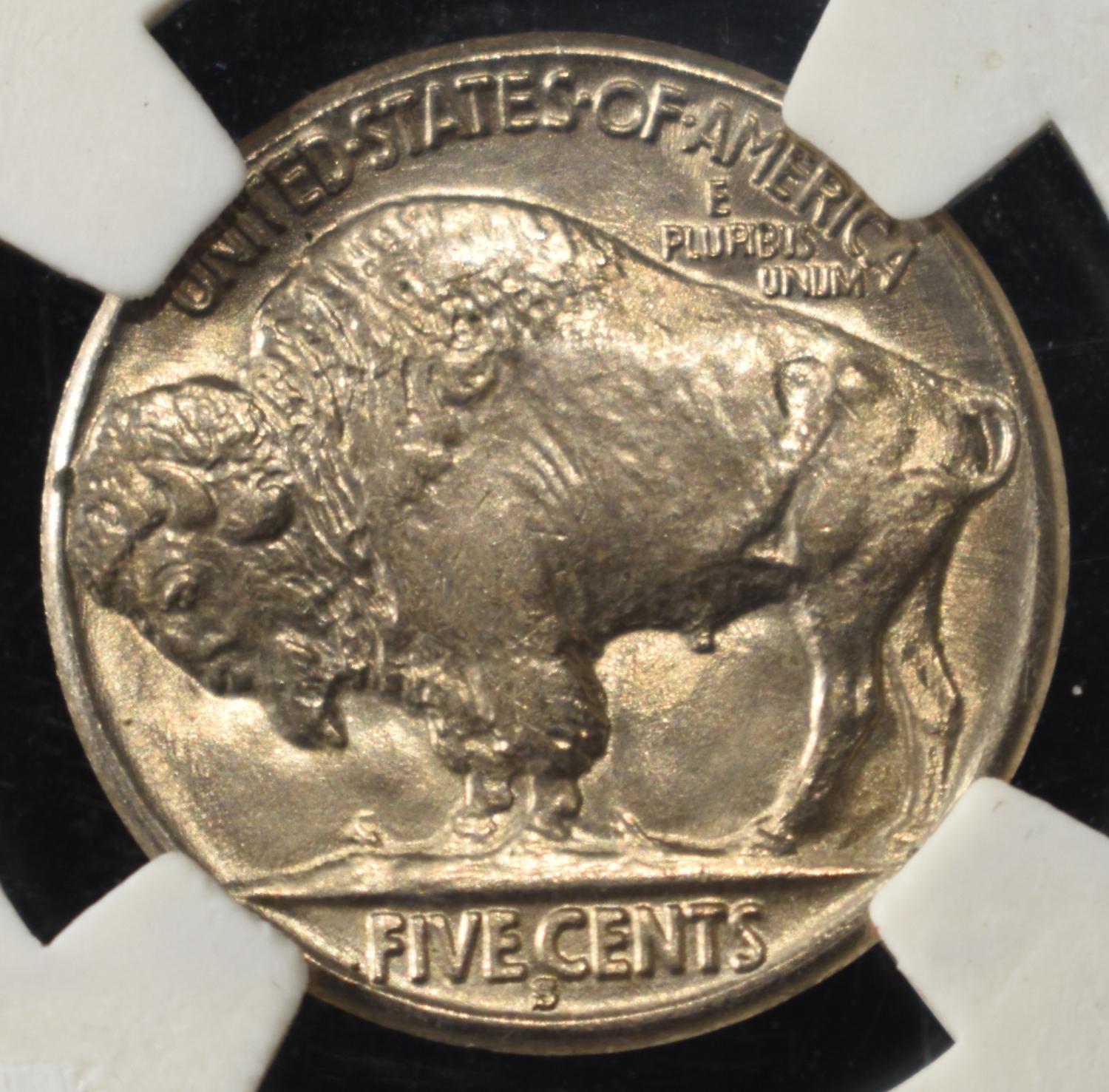 1937-S BUFFALO NICKEL PGA SUPERB GEM BU