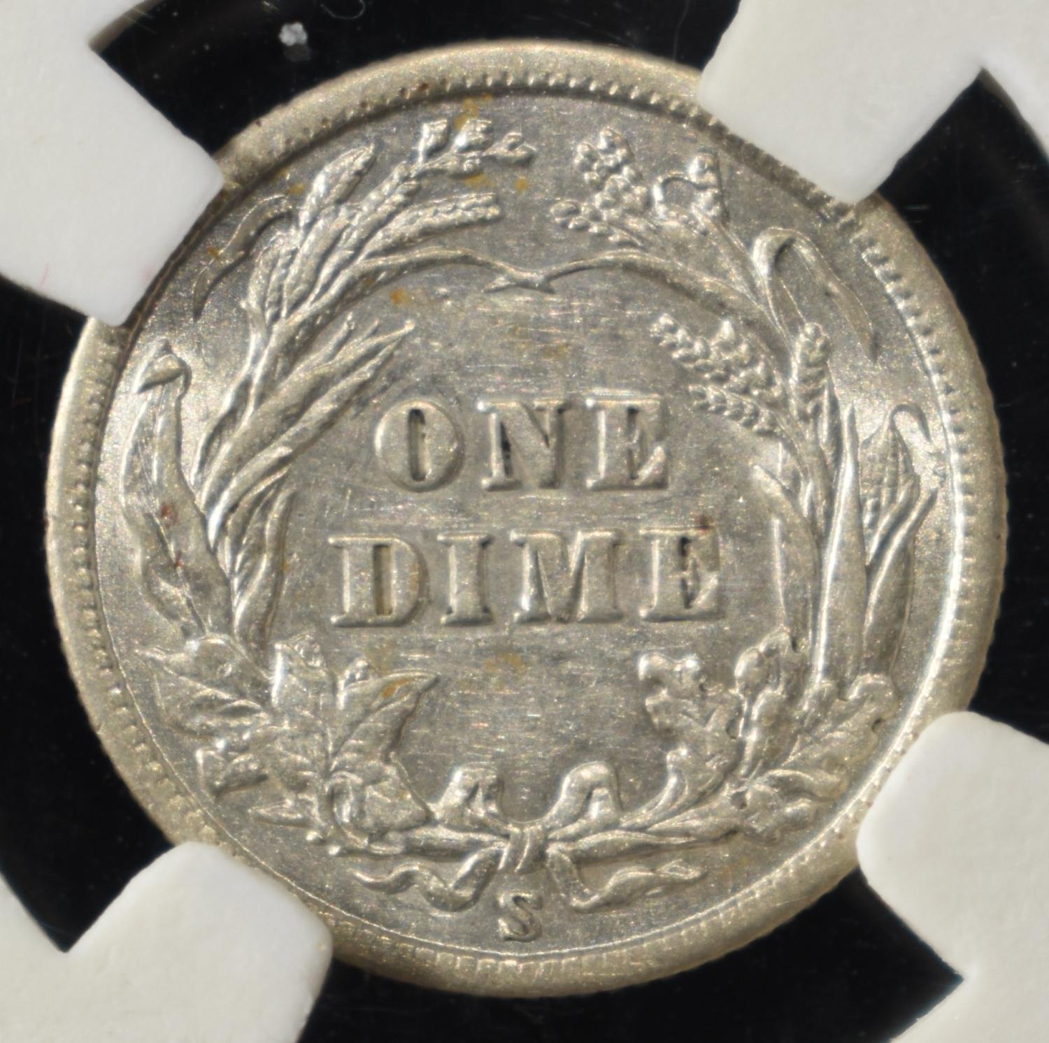 1905-S BARBER DIME PGA CH BU