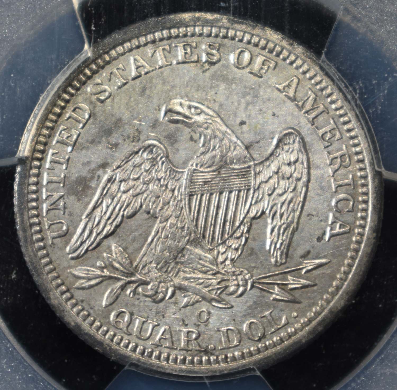1841-O SEATED LIBERTY QUARTER PCGS GENUINE