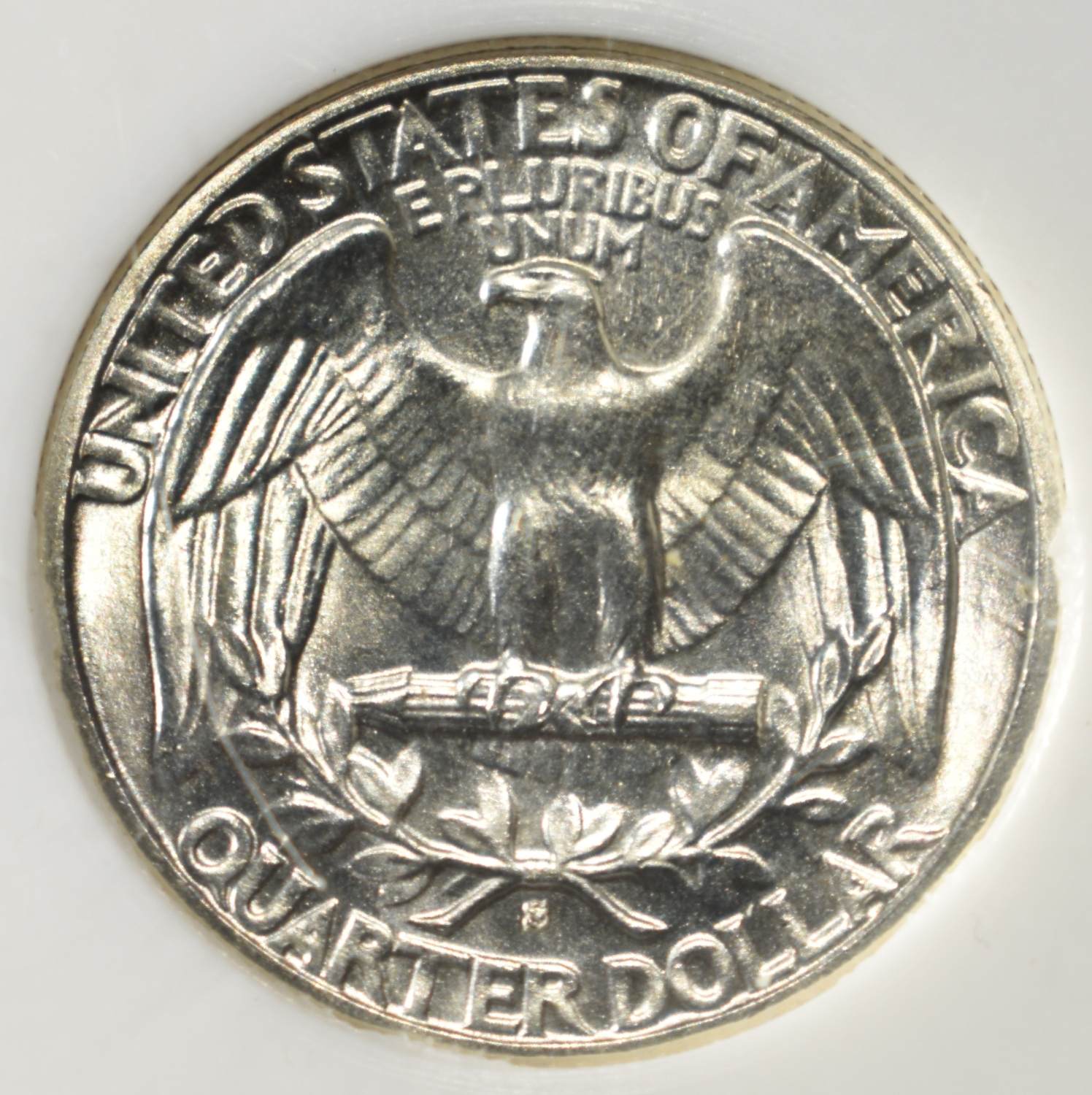 1943-S WASHINGTON QUARTER PCI SUPERB GEM BU