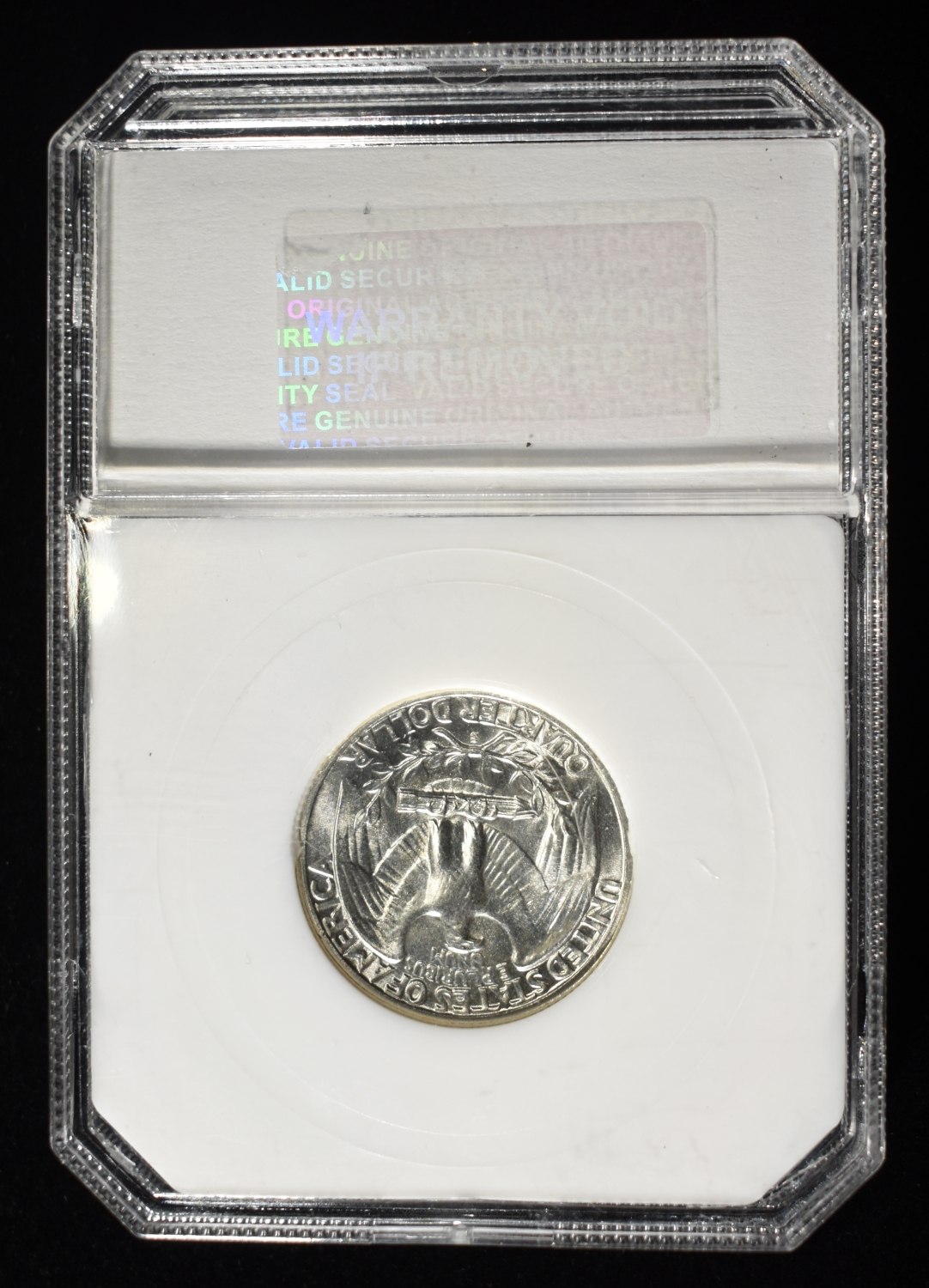 1943-S WASHINGTON QUARTER PCI SUPERB GEM BU