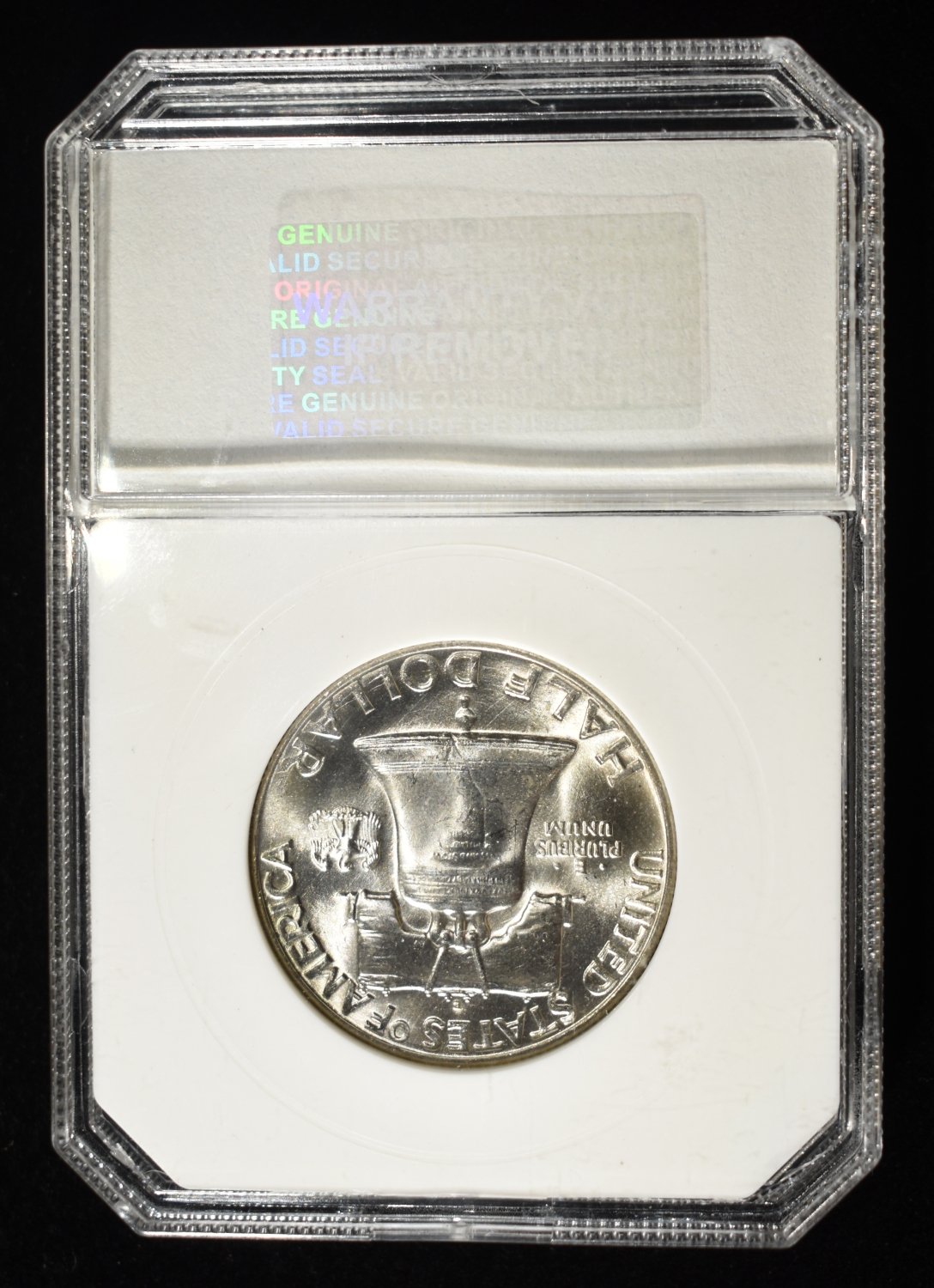 1954-D FRANKLIN HALF DOLLAR PCI SUPERB GEM BU FBL