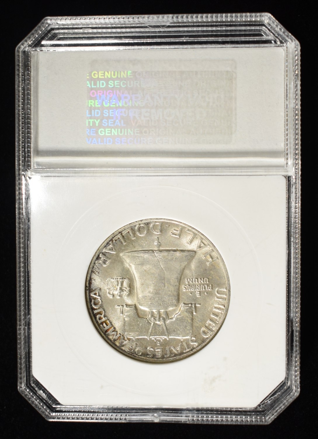 1959-D FRANKLIN HALF DOLLAR PCI SUPERB GEM BU FBL