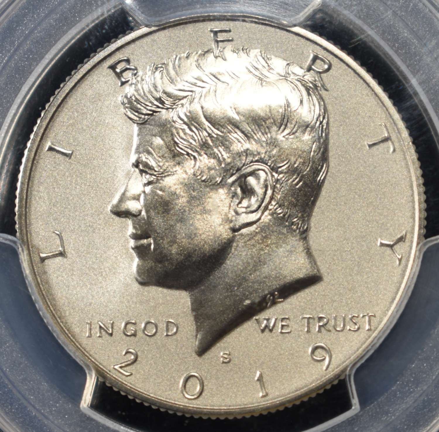 2019-S KENNEDY HALF DOLLAR PCGS REV PR69 ENHANCED