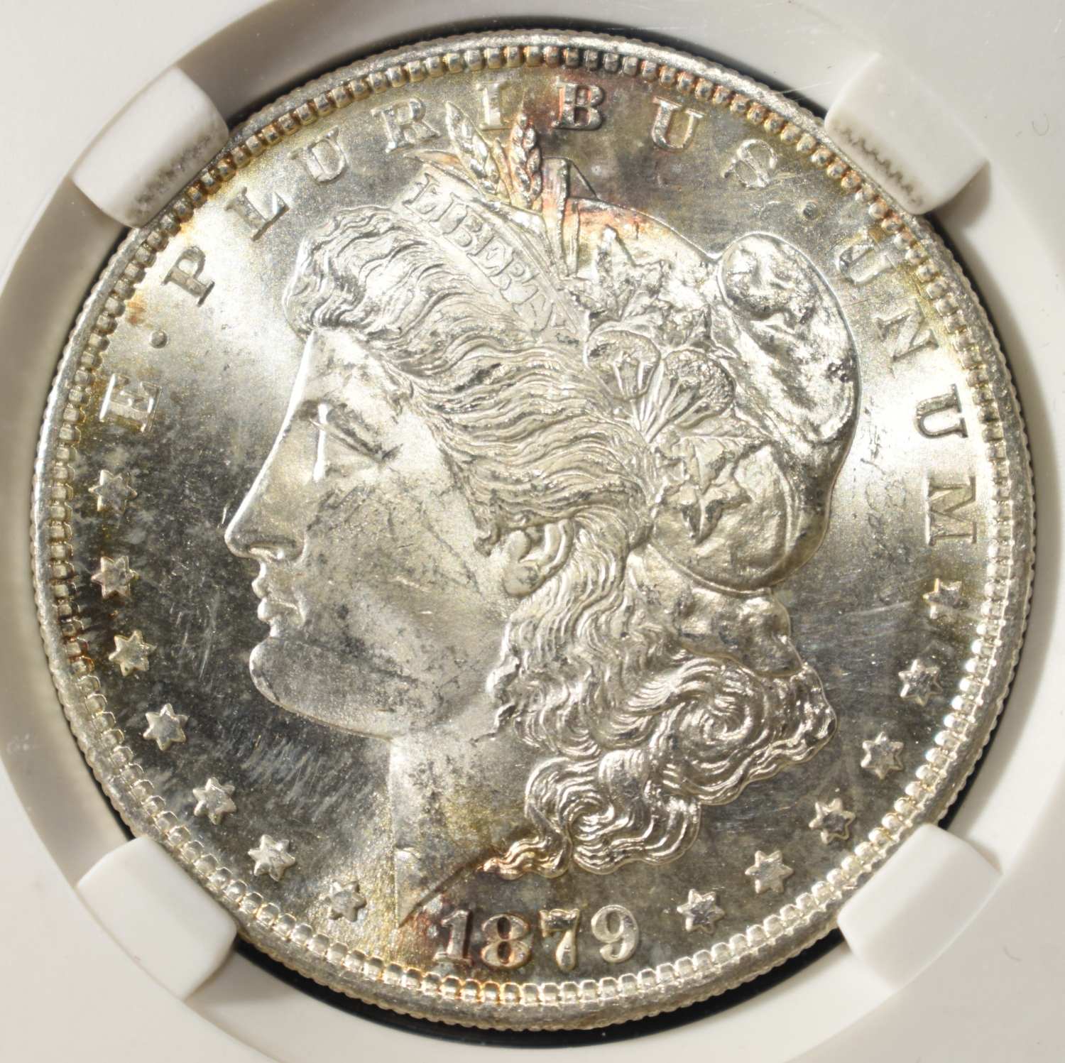 1879-S MORGAN DOLLAR PGA SUPERB GEM BU