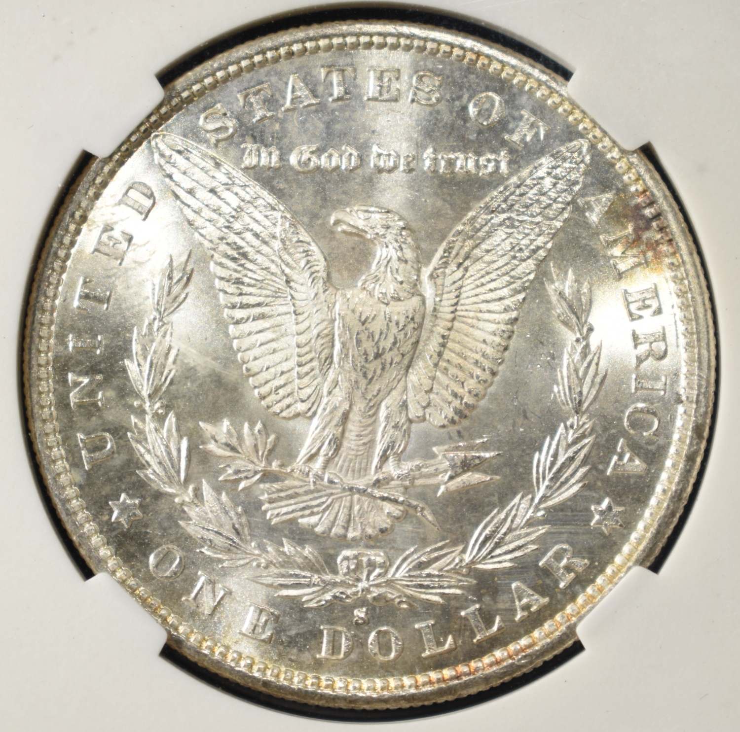 1879-S MORGAN DOLLAR PGA SUPERB GEM BU