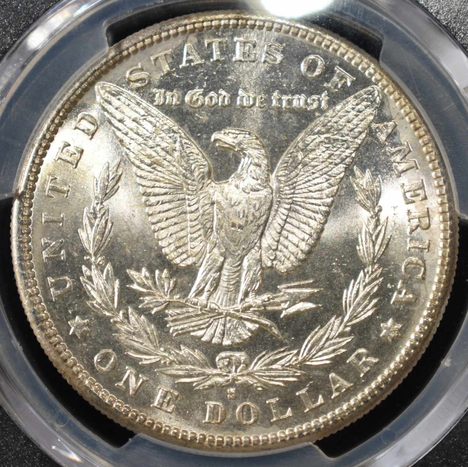 1881-S MORGAN DOLLAR PCGS MS-63